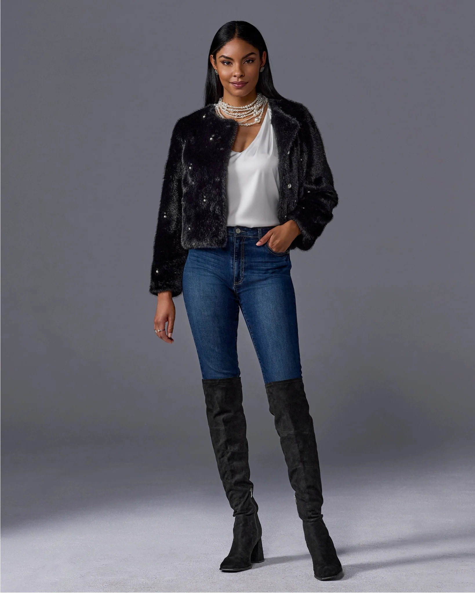 Aspen High Rise Skinny Jean Dark Wash - Mycitystee