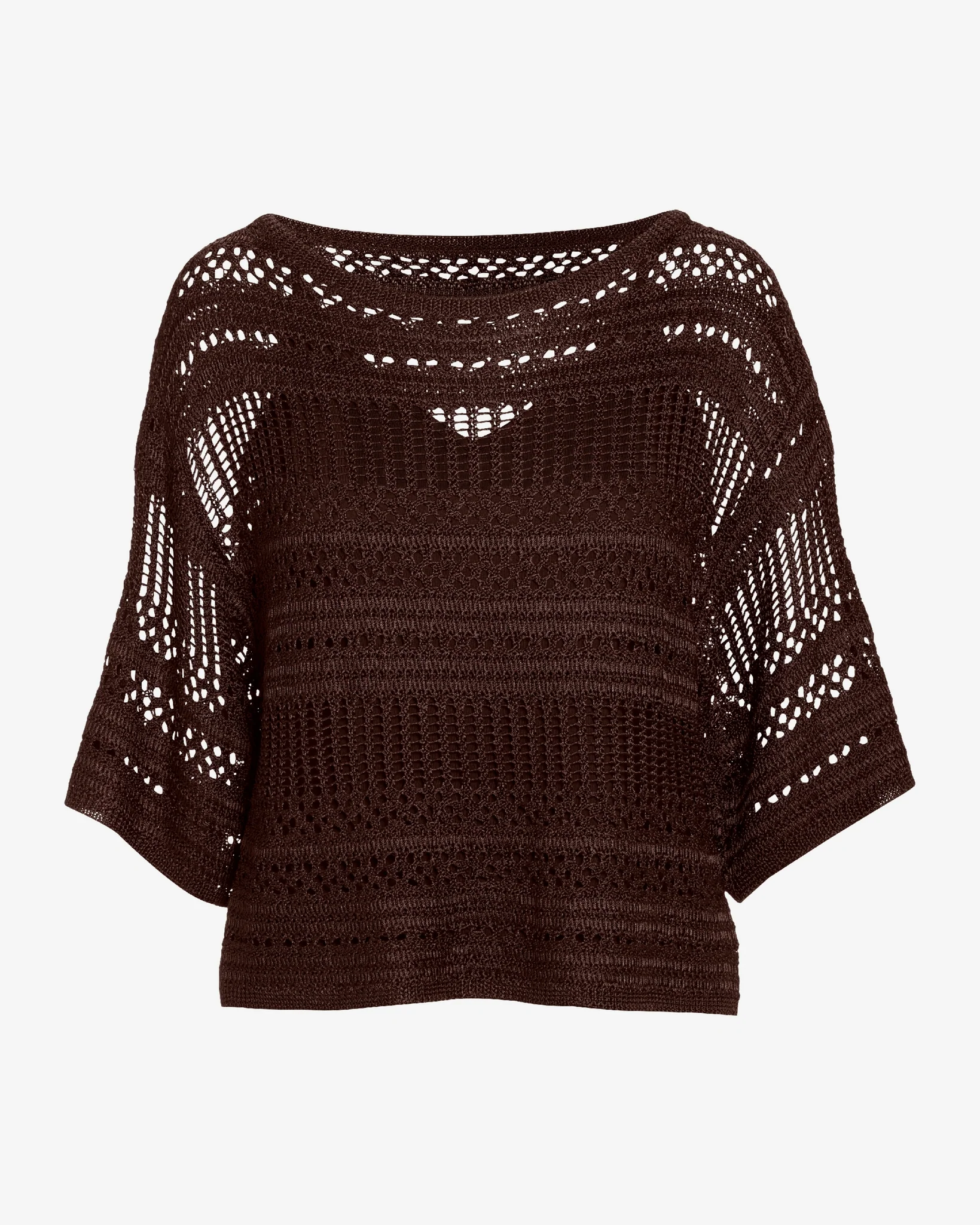 Effortless Crochet Sweater Safari Brown - Mycitystee