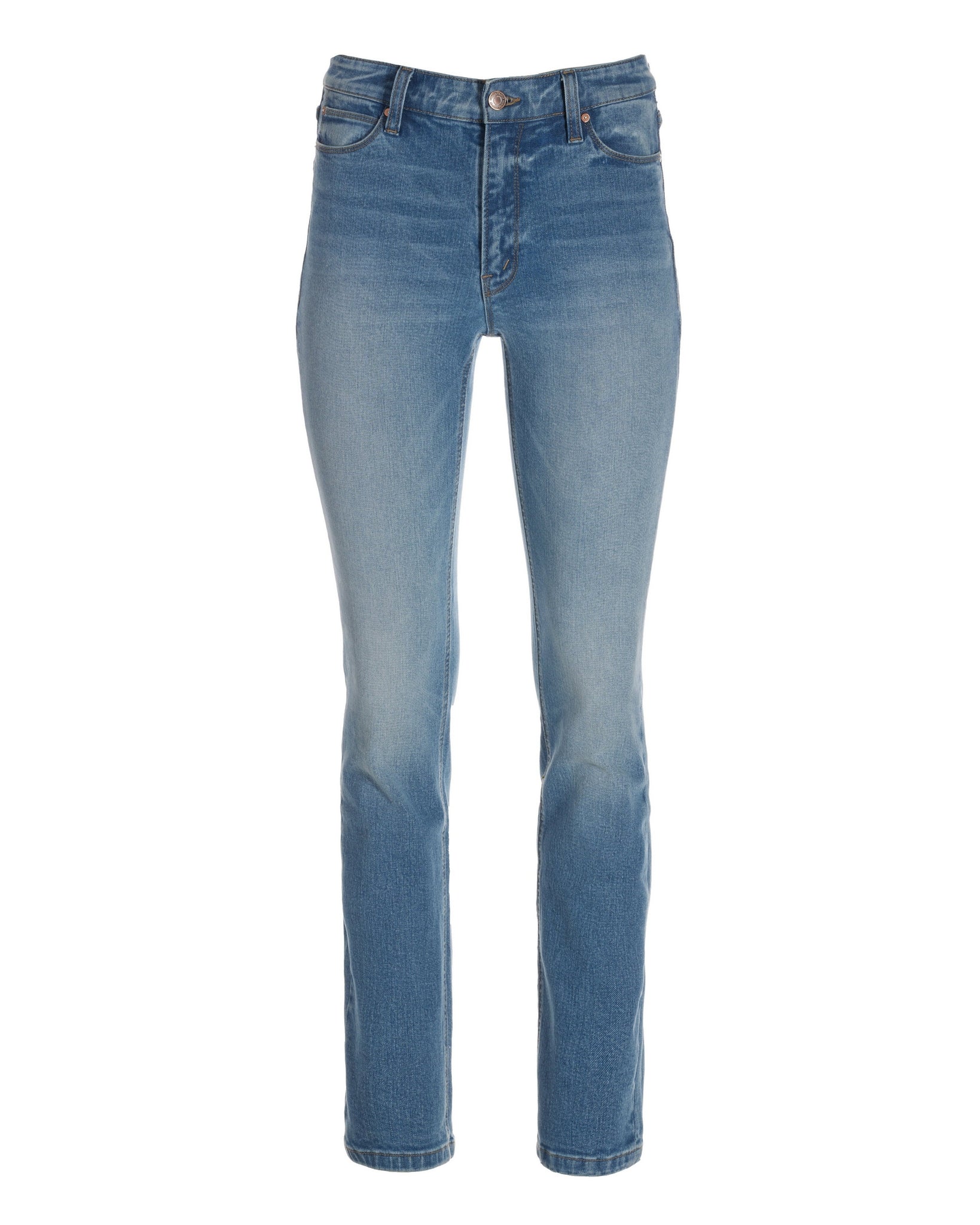 Newport High-Rise Slim Straight-Leg Jean Light Wash - Mycitystee