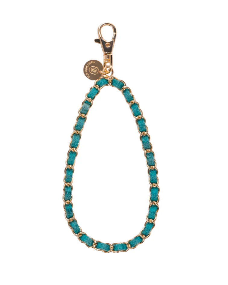 Gold N' Emerald Phone Wristlet - Mycitystee