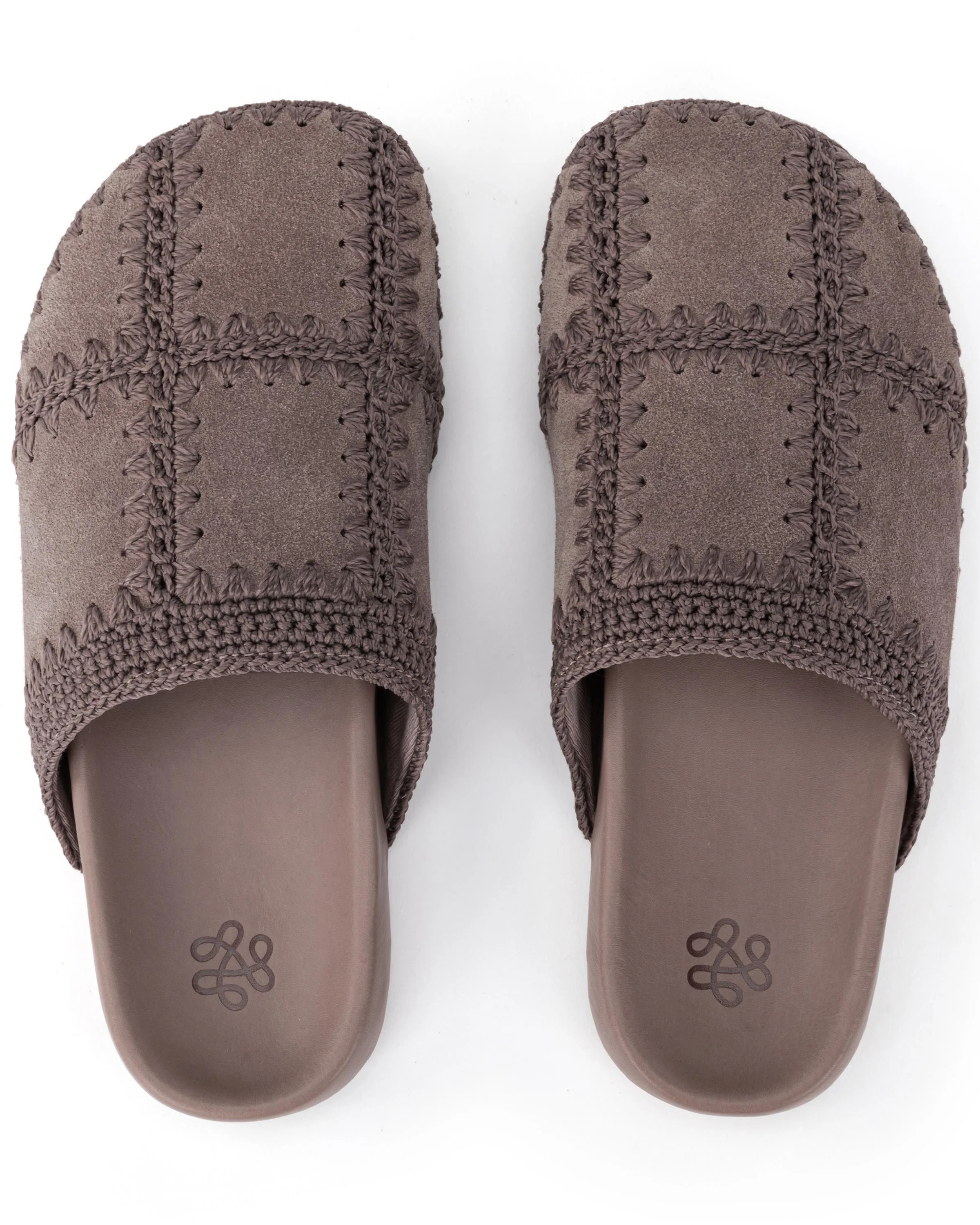 Bolinas Clog - Leather - Mushroom Suede Patch - Mycitystee