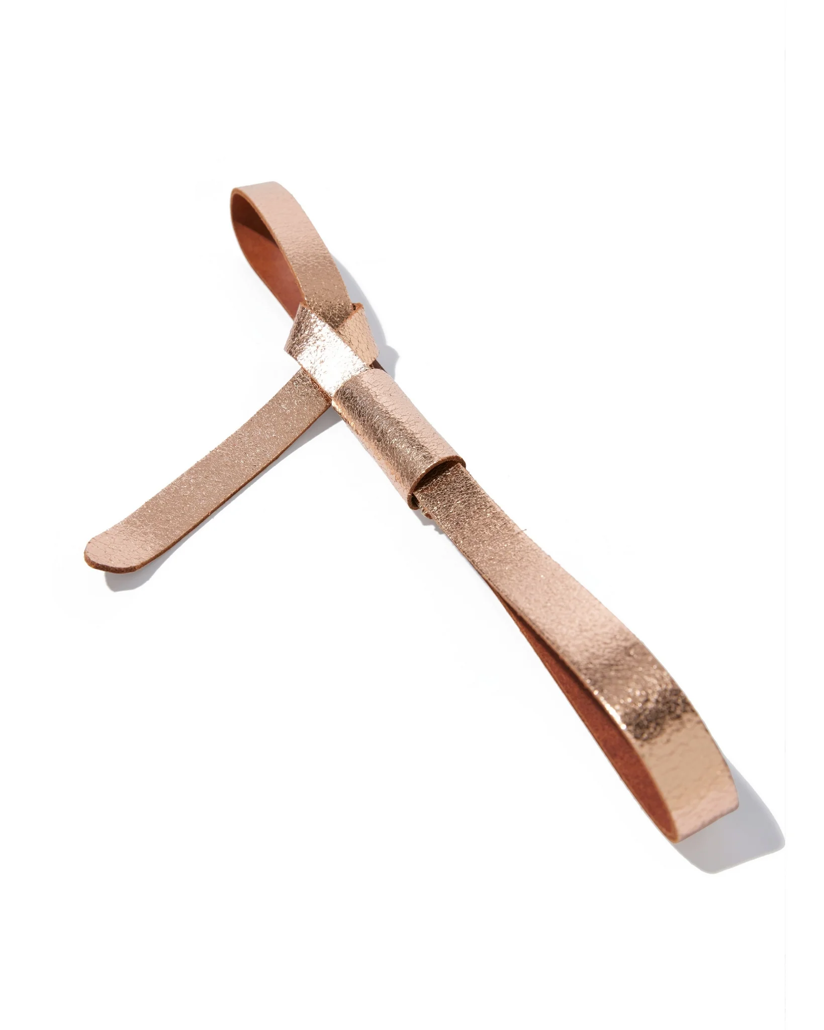 Loop Tie Waist Belt Rose Gold - Mycitystee