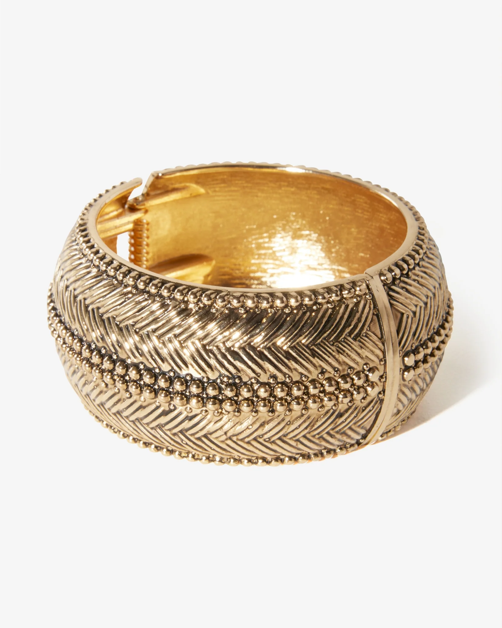 Engraved Bangle Gold - Mycitystee