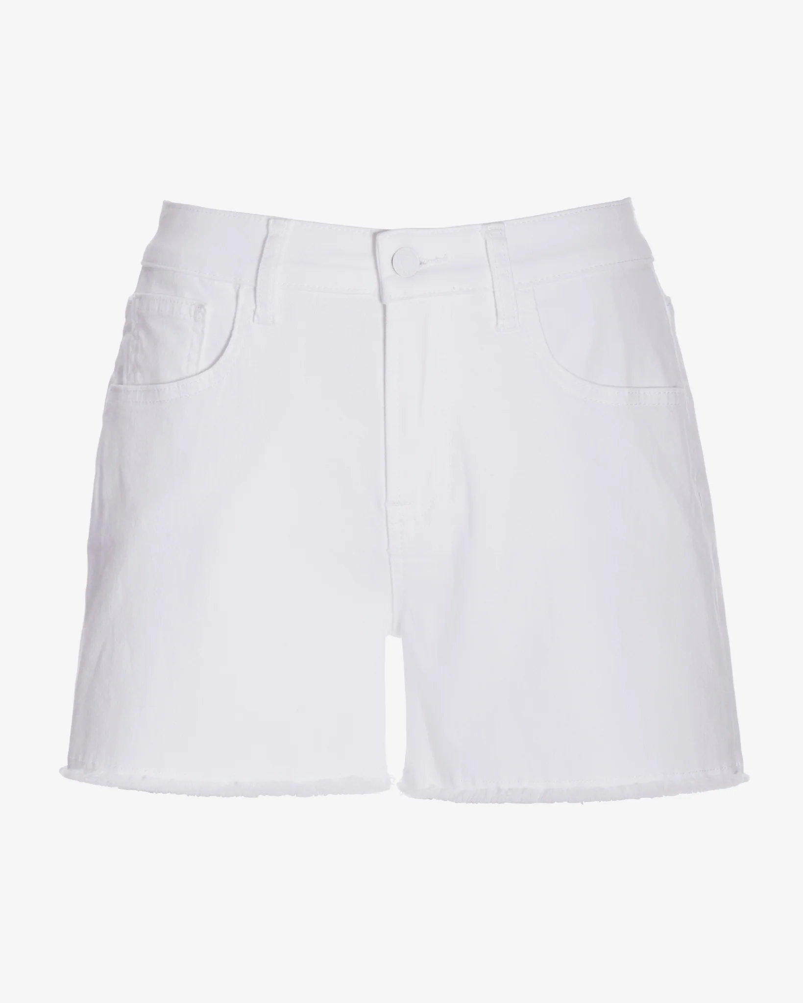 Proper Cutoff Denim Short White - Mycitystee