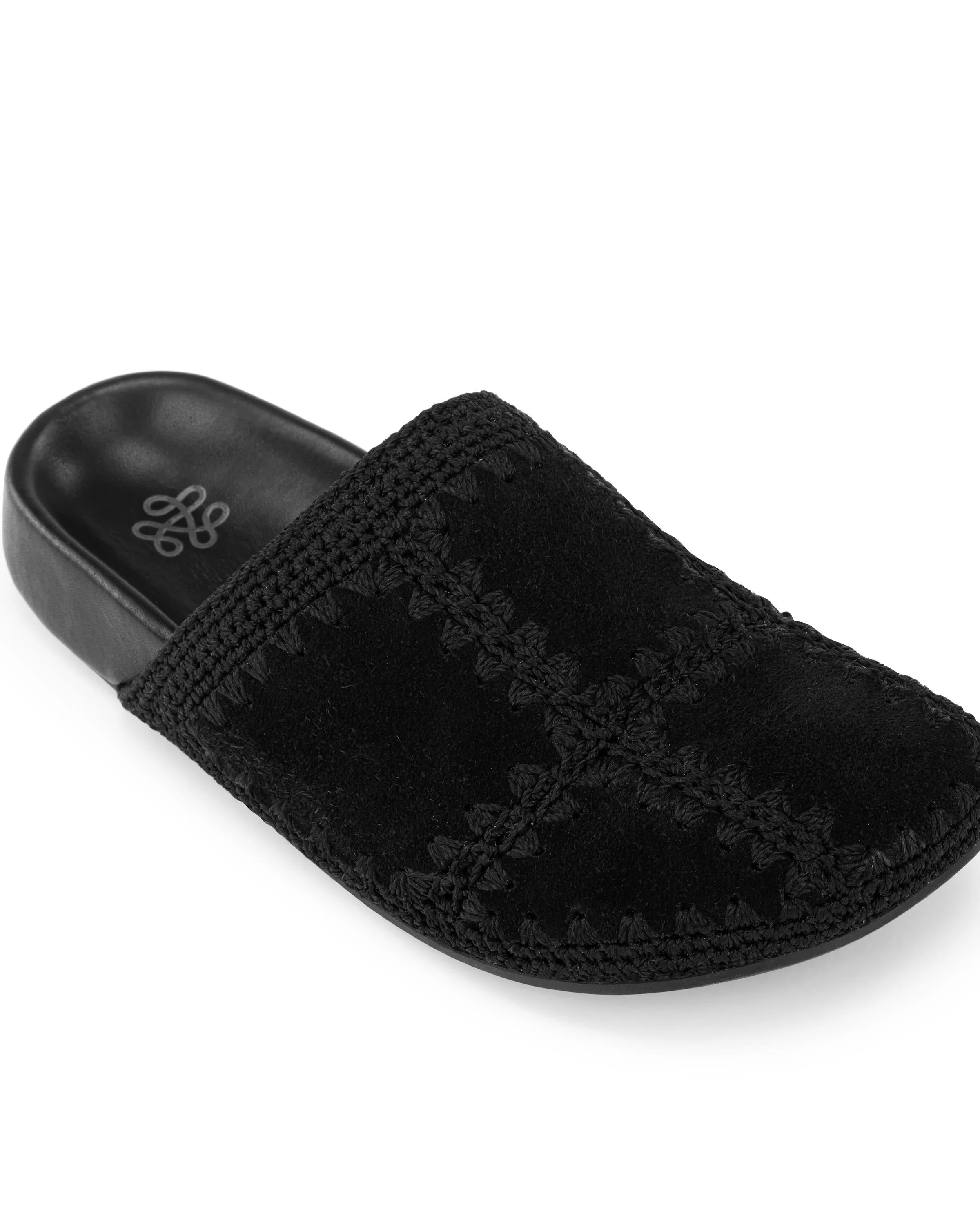 Bolinas Clog - Leather - Black Suede Patch - Mycitystee