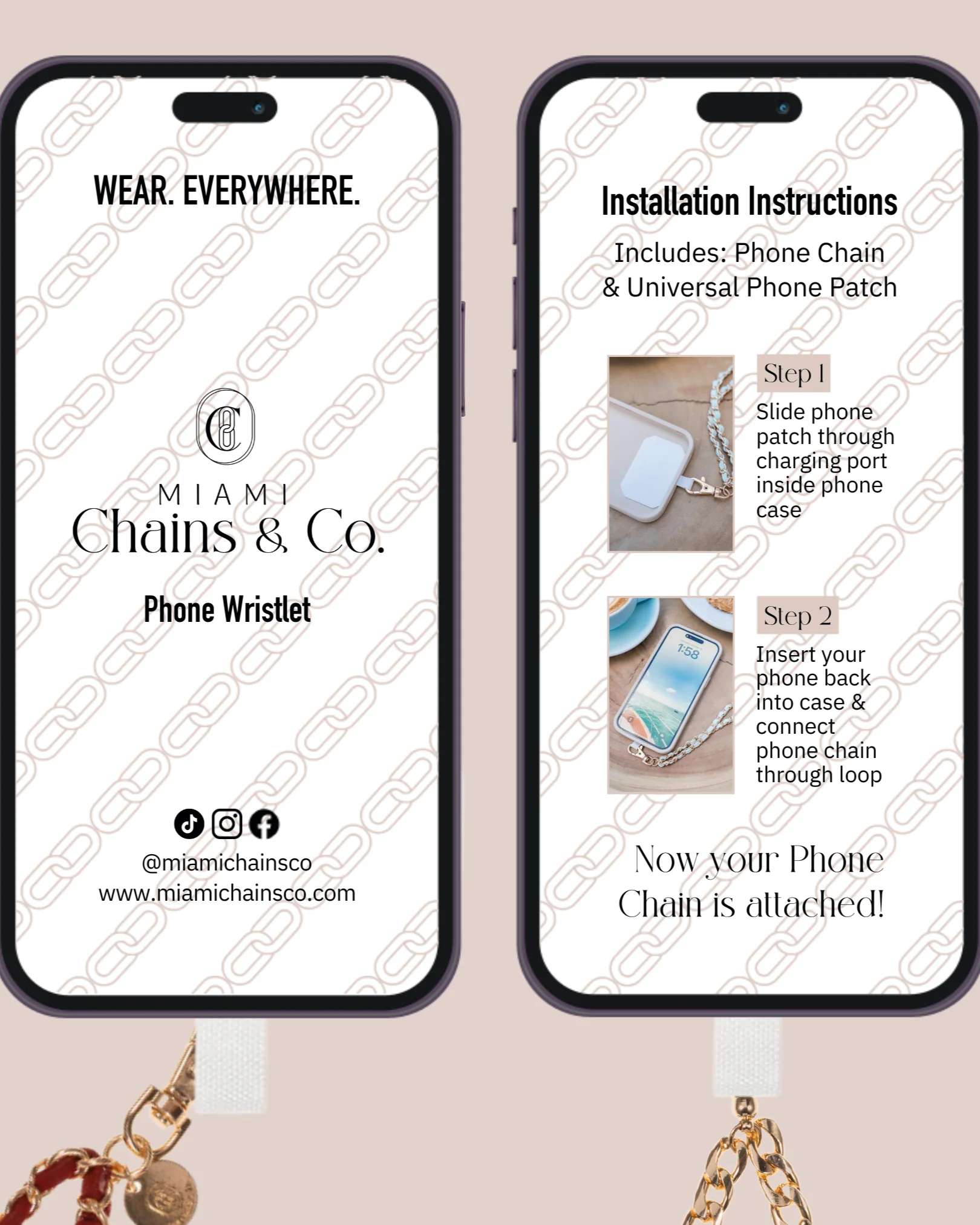 Periwinked Phone Charm - Mycitystee