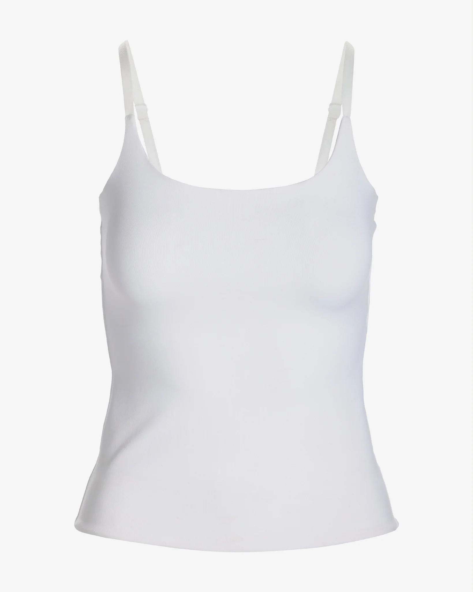 Contour Seamless Knit Cami Pure White - Mycitystee