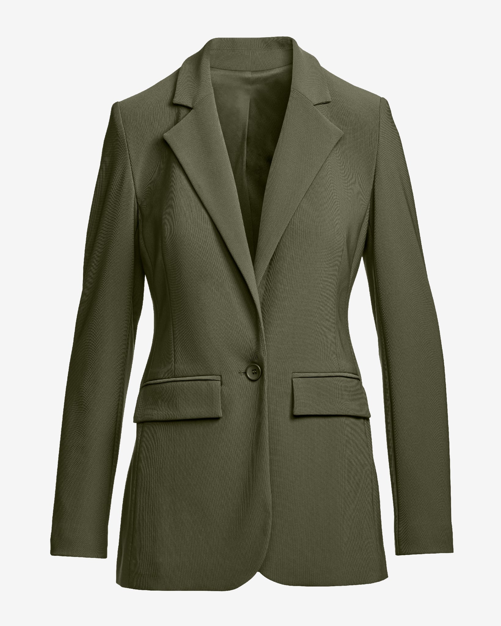 Beyond Travel Classic Boyfriend Blazer Olive Night - Mycitystee