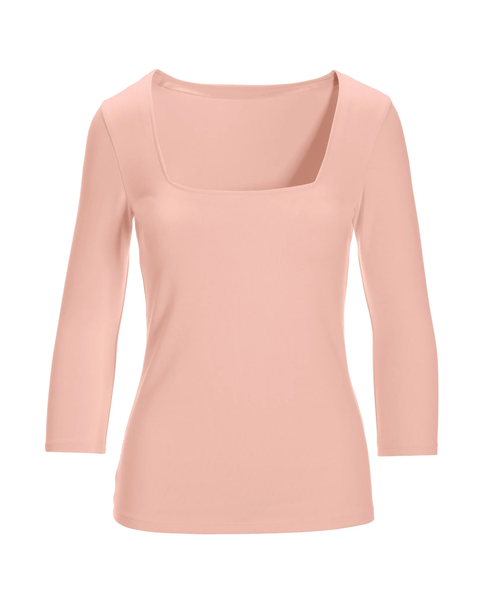 So Sexy Square-Neck Top Pale Blush - Mycitystee