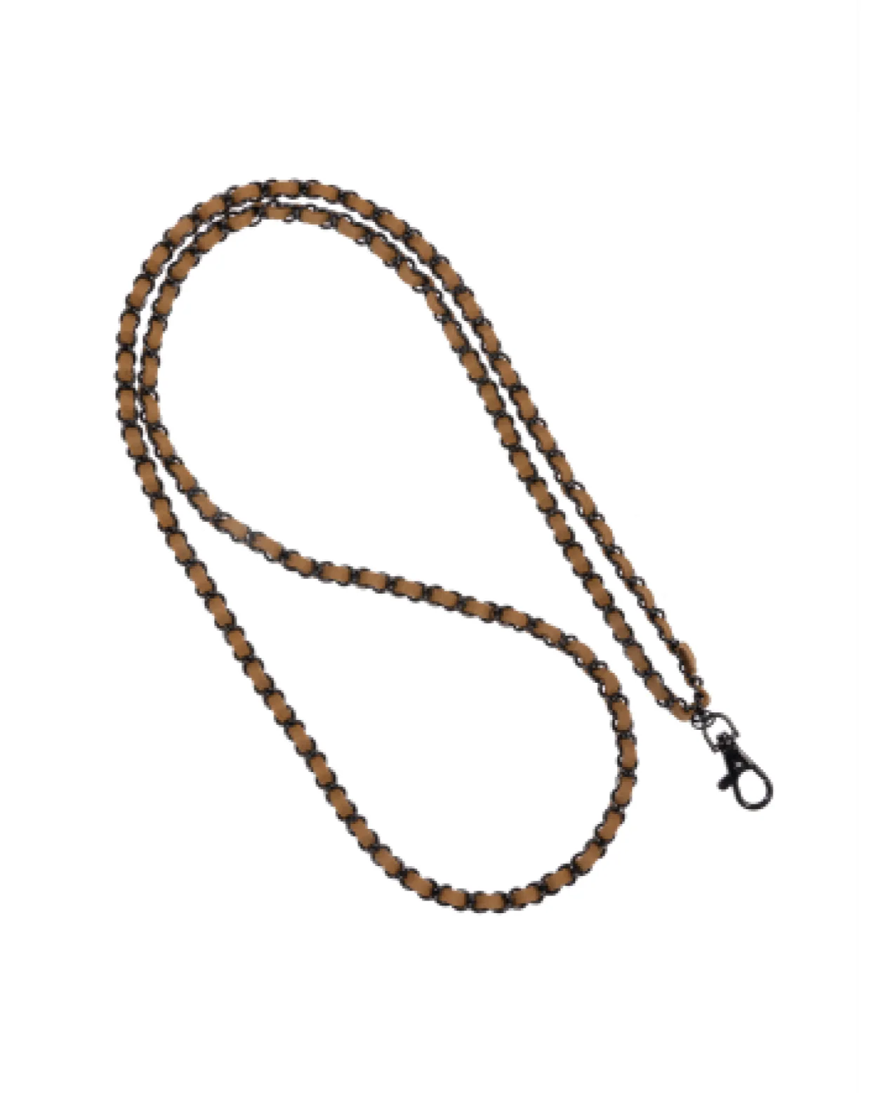 Khaki Gold Crossbody Phone Chain - Mycitystee