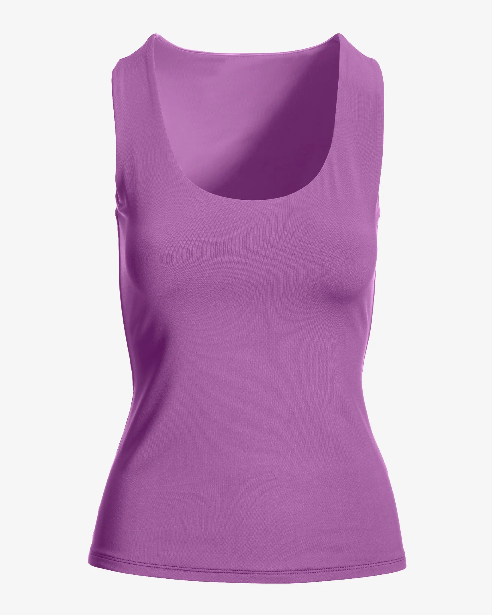 So Modern Scoop Neck Tank Top Iris Orchid - Mycitystee