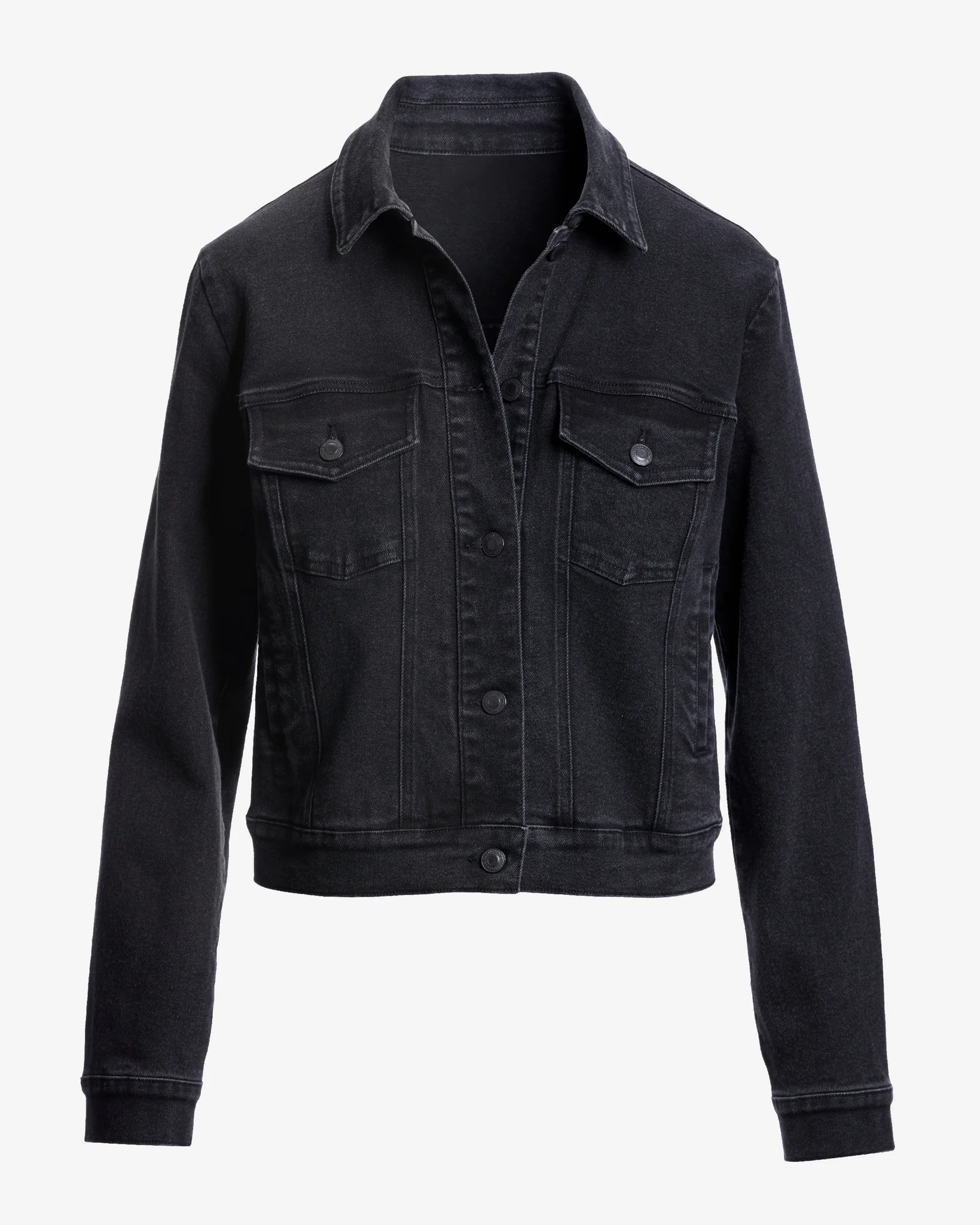 The Essential Denim Jacket Black Wash - Mycitystee