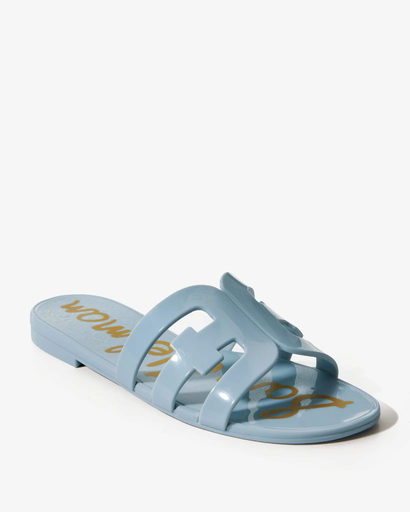 Jelly Flat Sandal Blue - Mycitystee