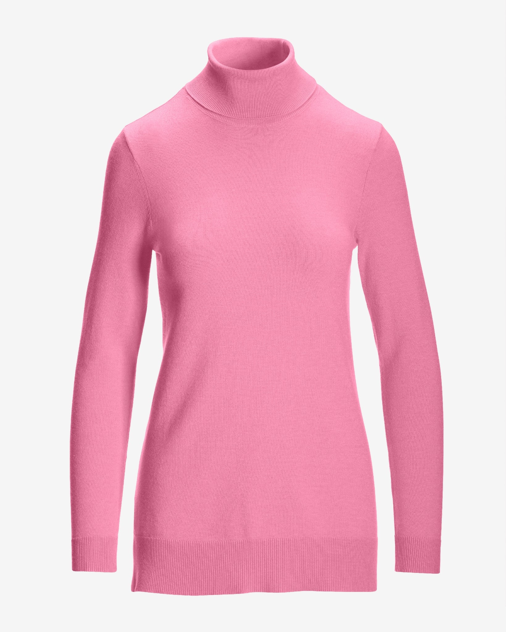 Lightweight Turtleneck Sweater Sachet Pink - Mycitystee