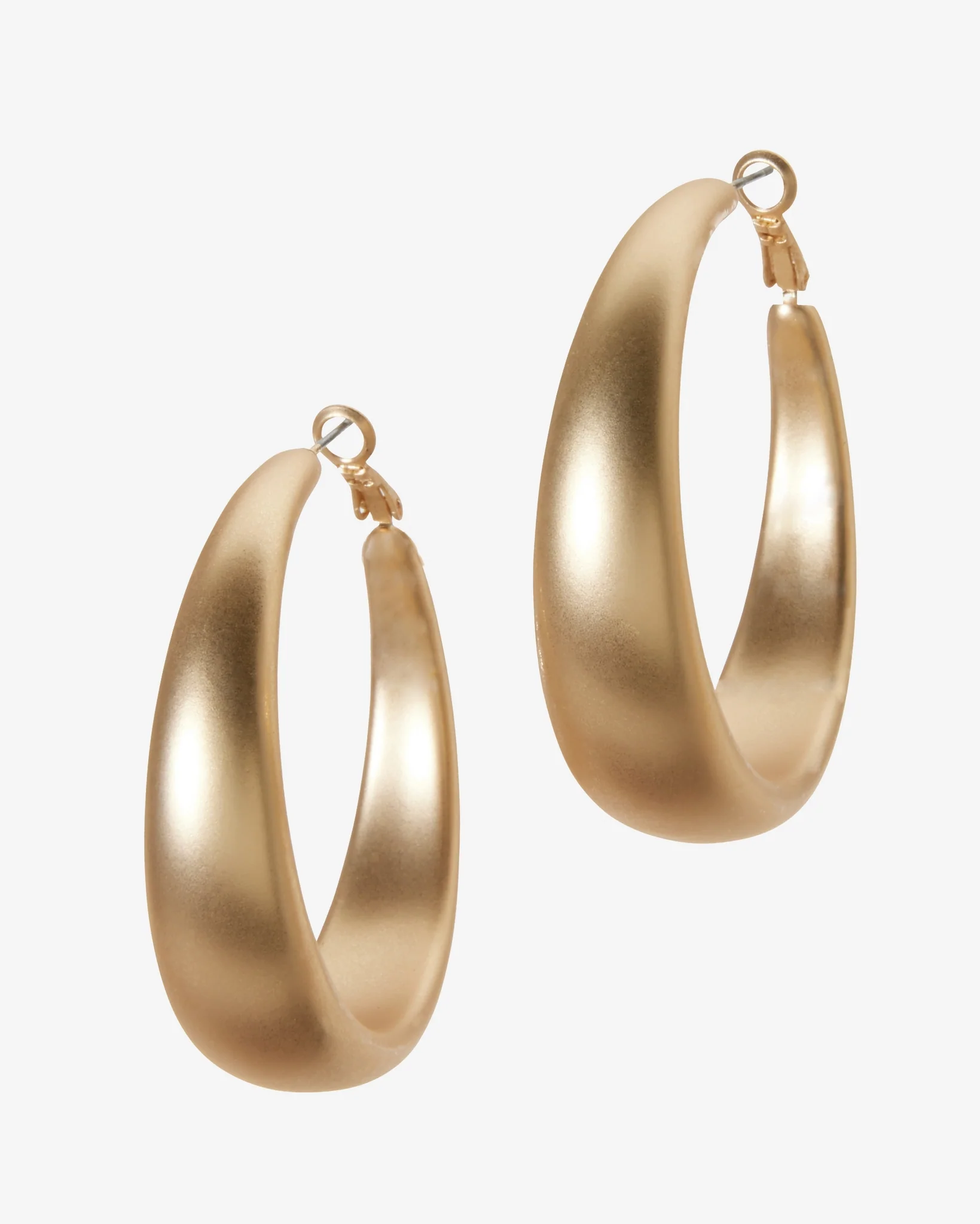 Matte Finish Hoop Gold - Mycitystee