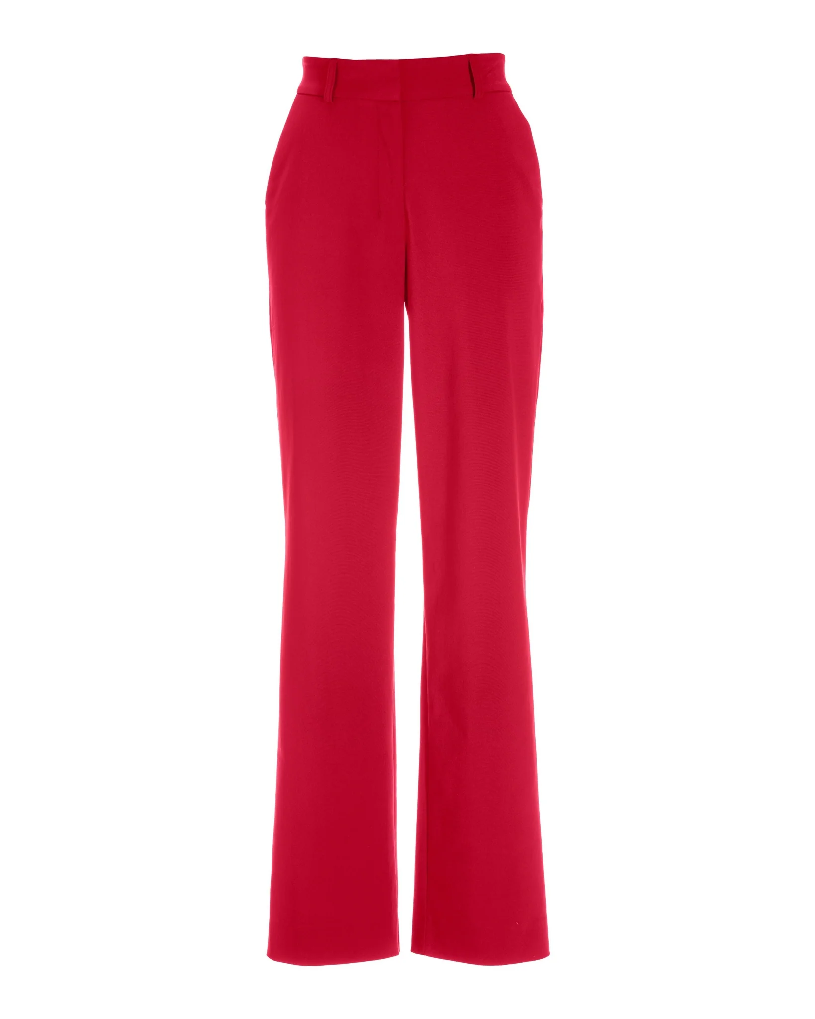 Malibu Modern High-Waist Wide-Leg Pant Racing Red - Mycitystee