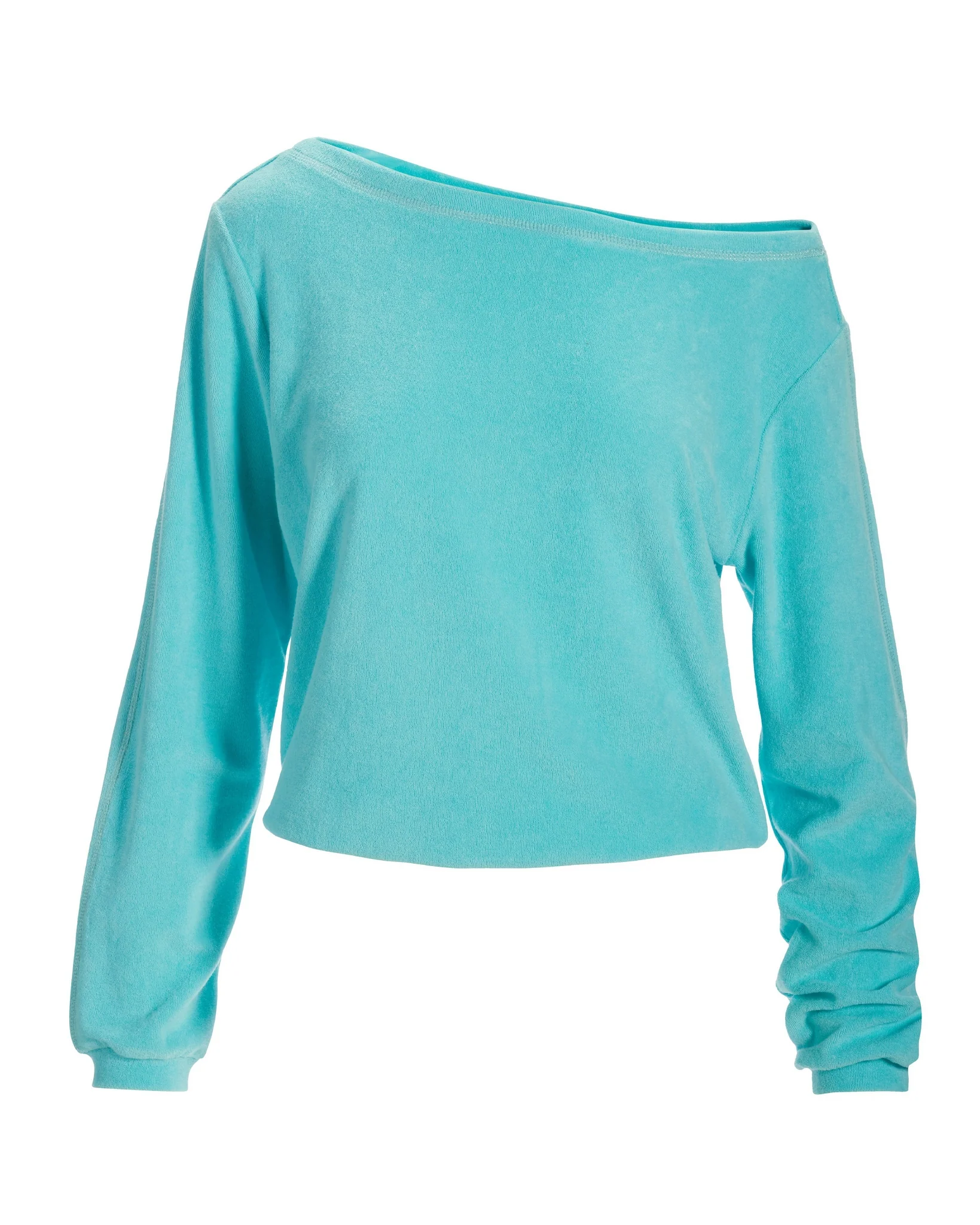 Loop Terry Slouchy Sweatshirt Blue Radiance - Mycitystee