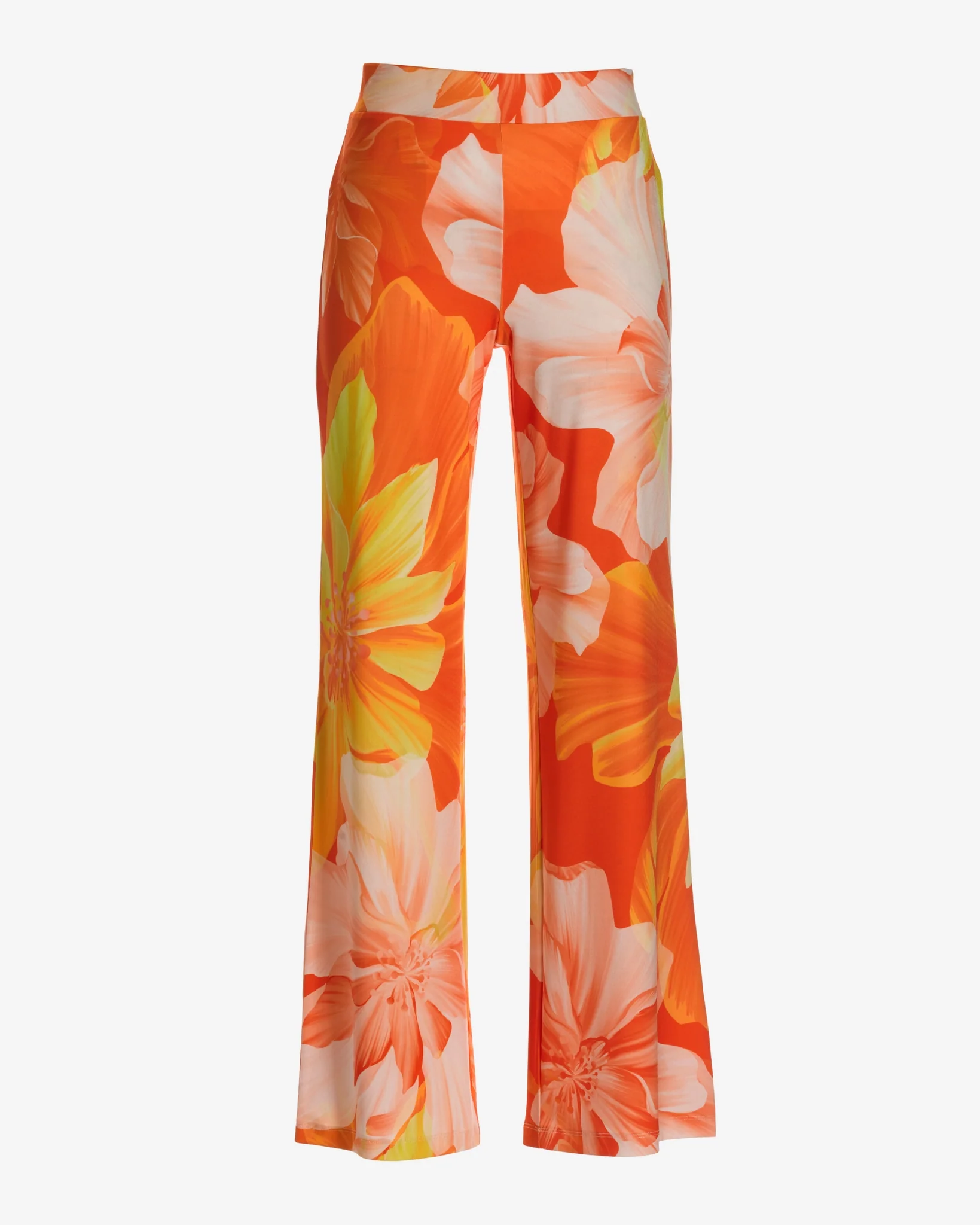 Malibu Silk Lilies Print Palazzo Pant Multi - Mycitystee