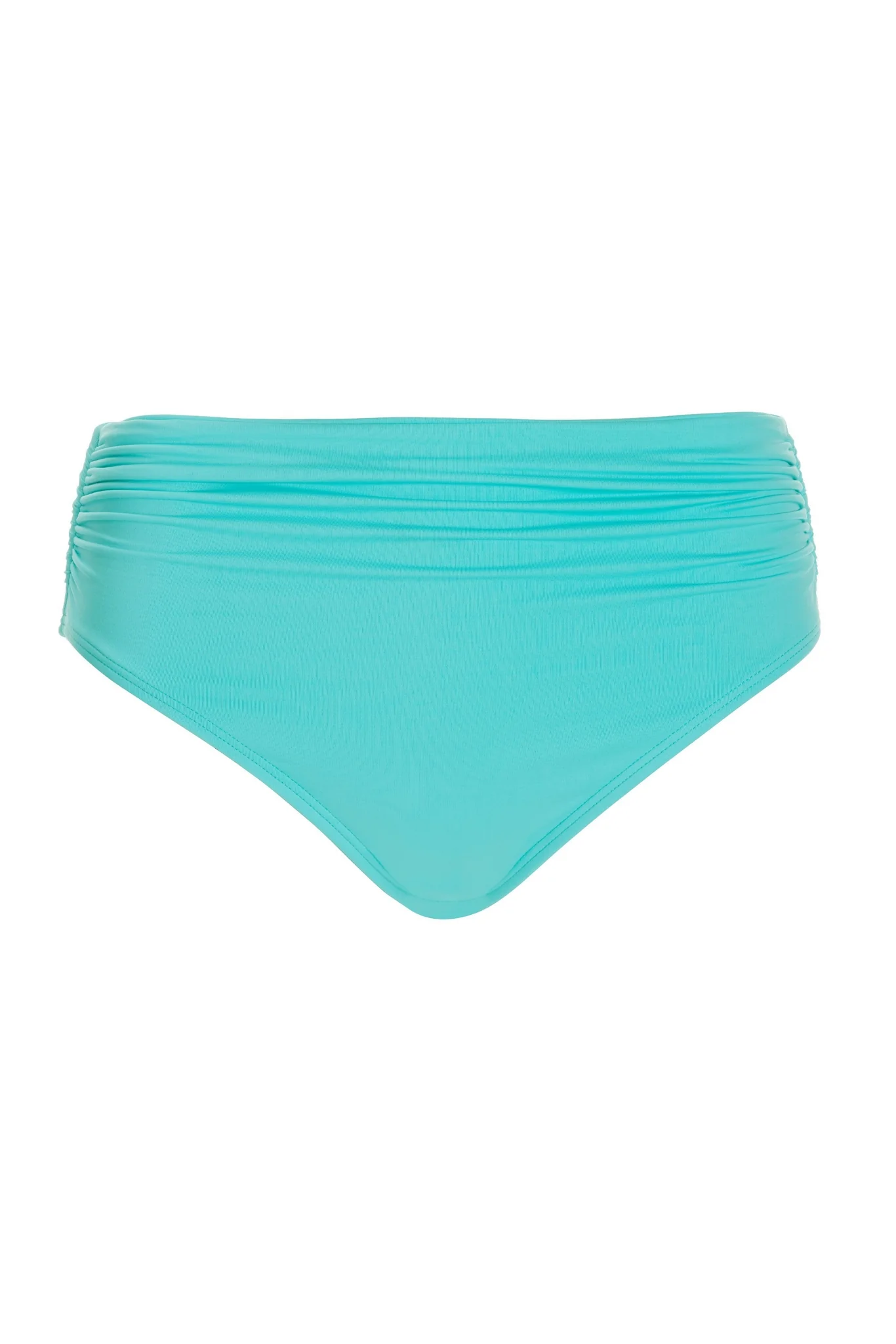 Swim Sense High-Waisted Bikini Bottom Fountain Blue - Mycitystee