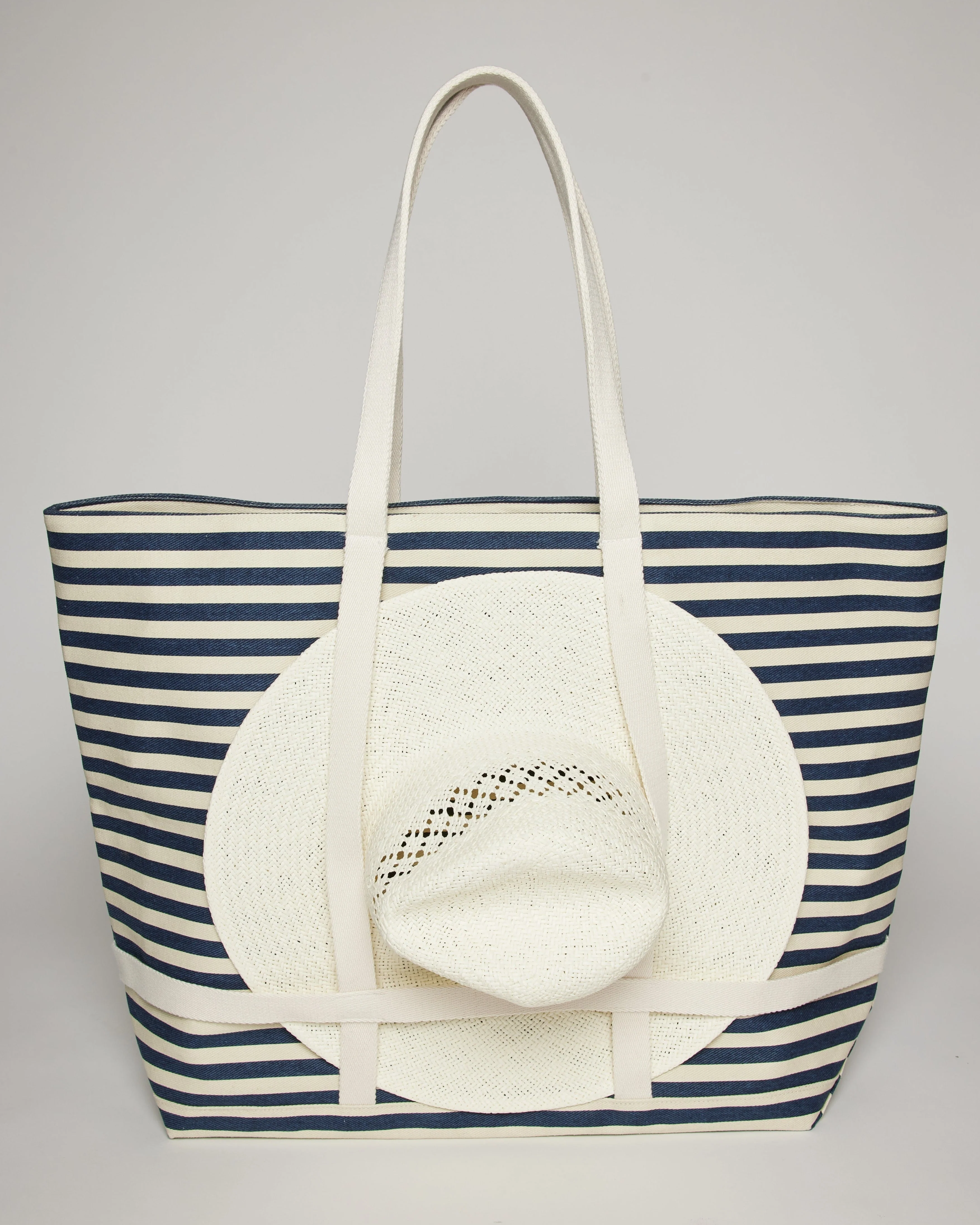 Sunhat Sized Traveler Tote - Mycitystee