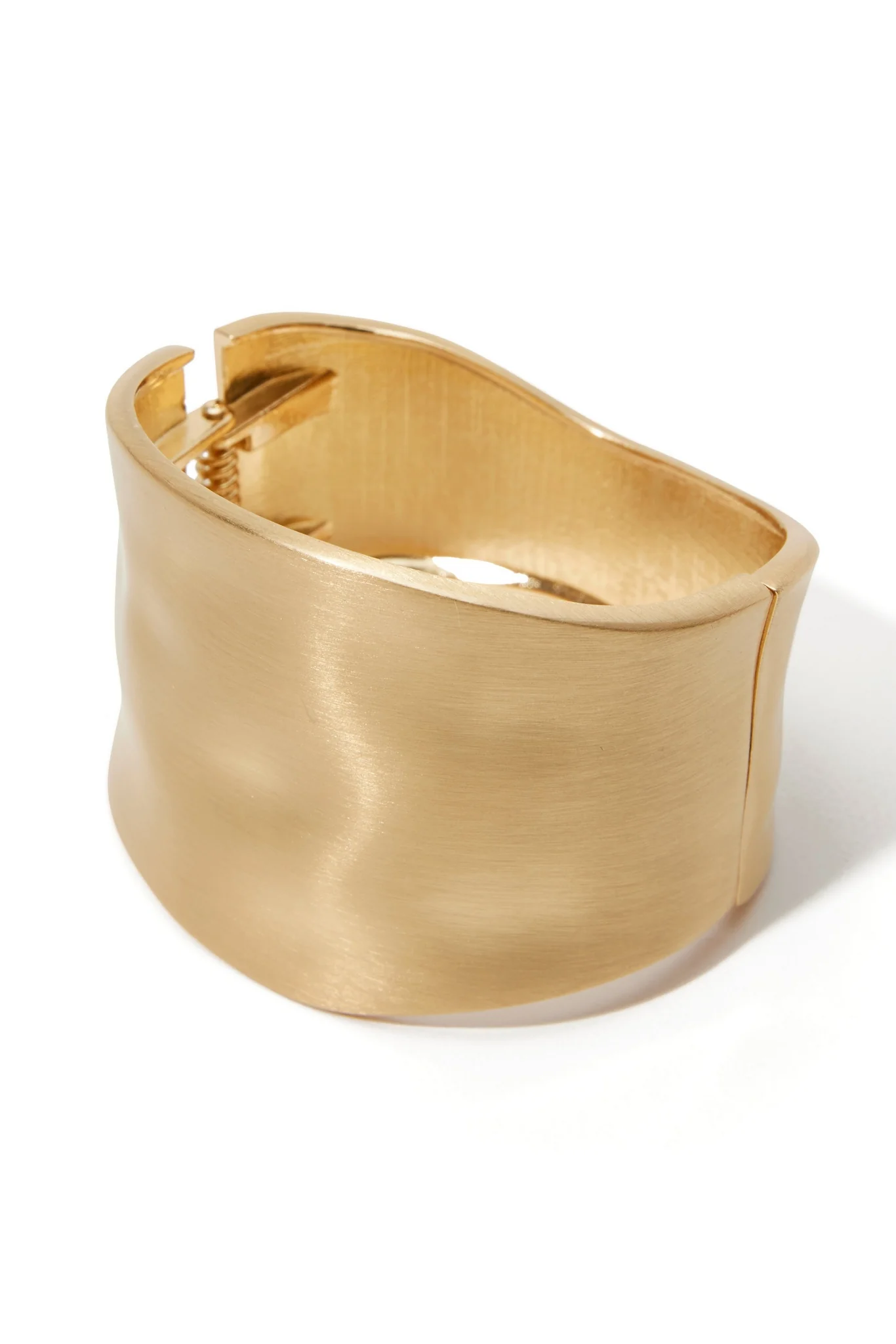 Gold Hammered Cuff Gold - Mycitystee