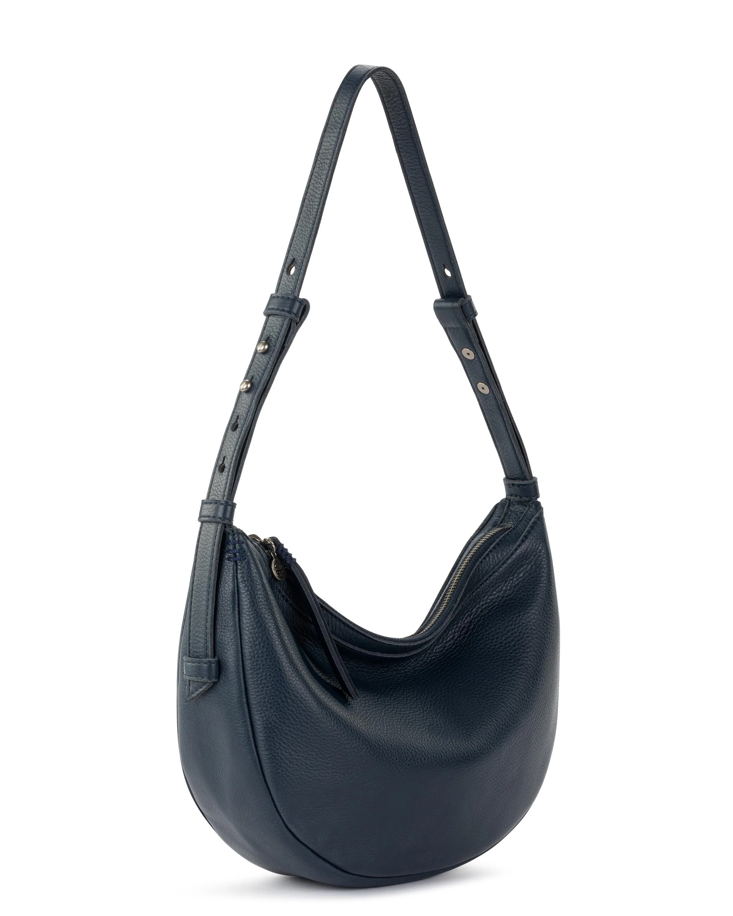 Tess Shoulder Bag - Leather - Indigo - Mycitystee