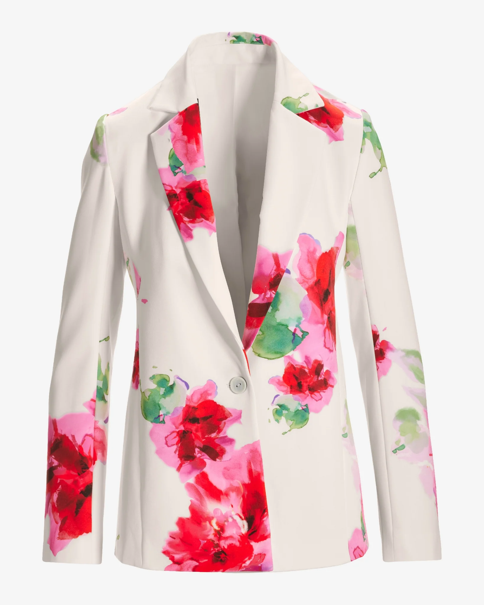 Painted Fleurs Relaxed Blazer Painted Fleurs - Mycitystee