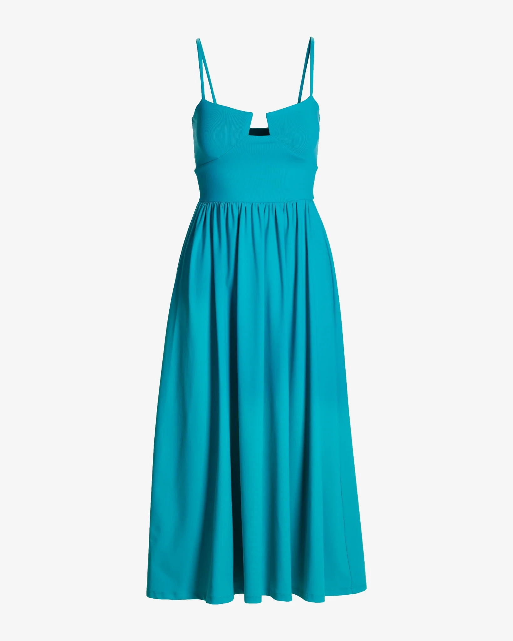 Susana Monaco x Boston Proper Fit and Flare Midi Dress St Tropez - Mycitystee