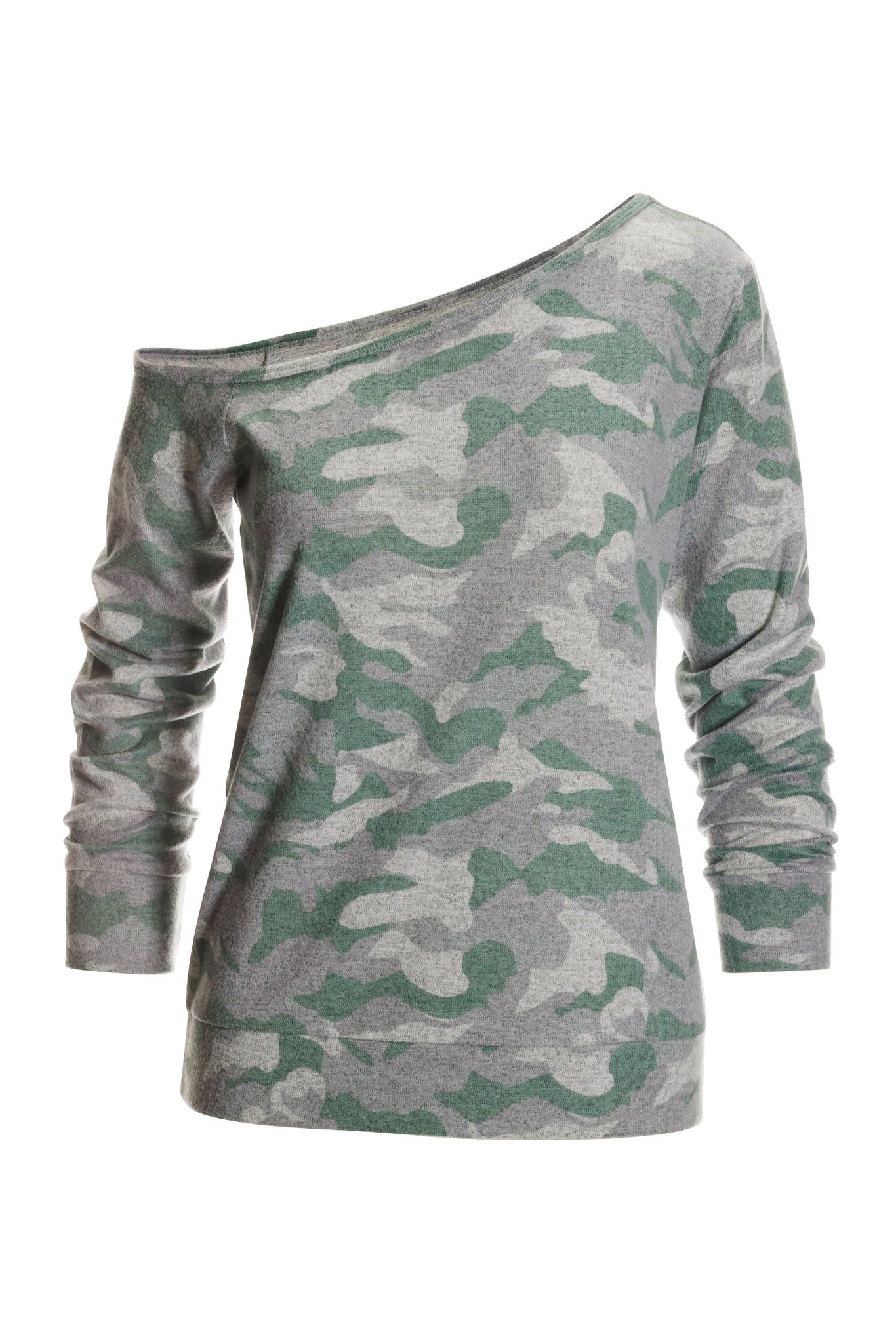 So Soft Camo Top Multi - Mycitystee