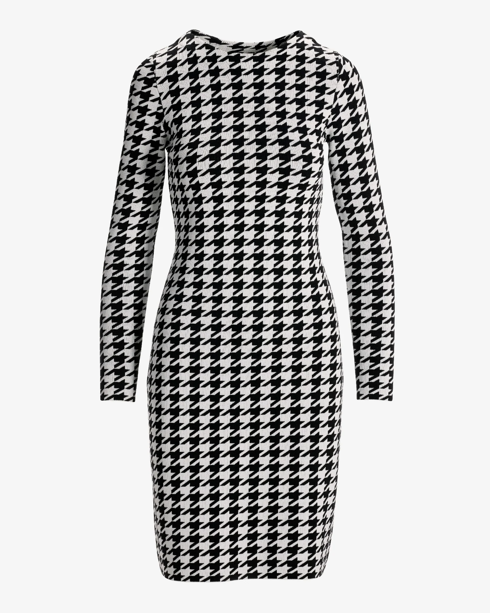 Park City Houndstooth Sculpting Sweater Dress Park City Houndstooth - Mycitystee