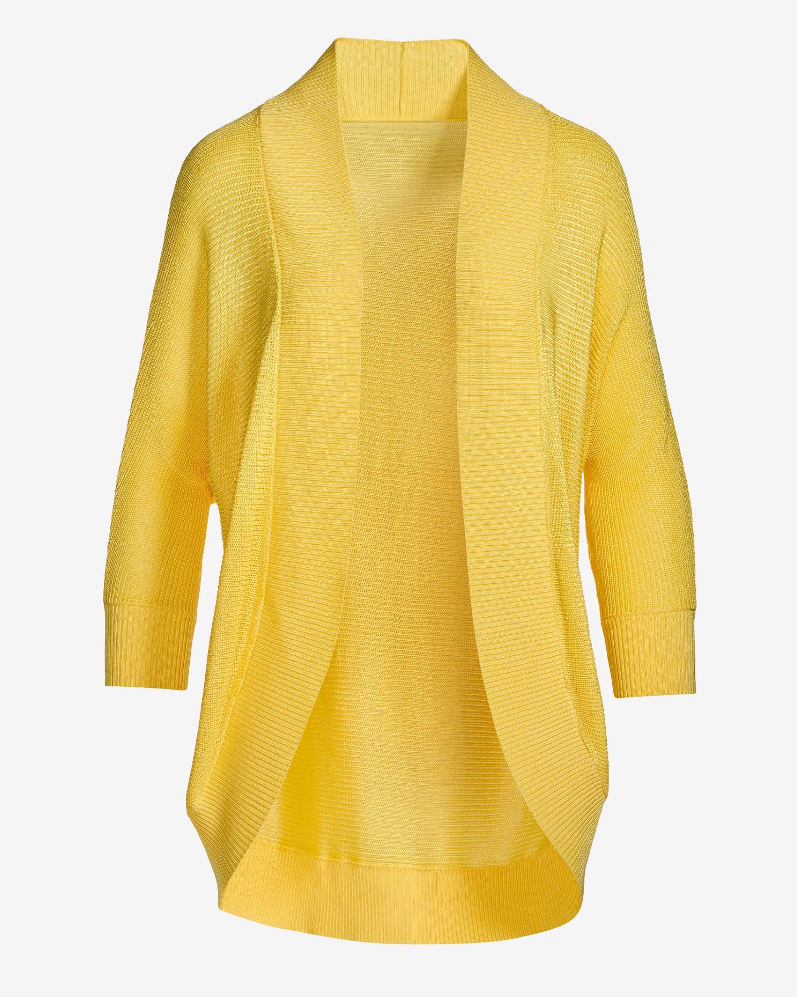 Effortless Cocoon Cardigan Lemon Drop - Mycitystee