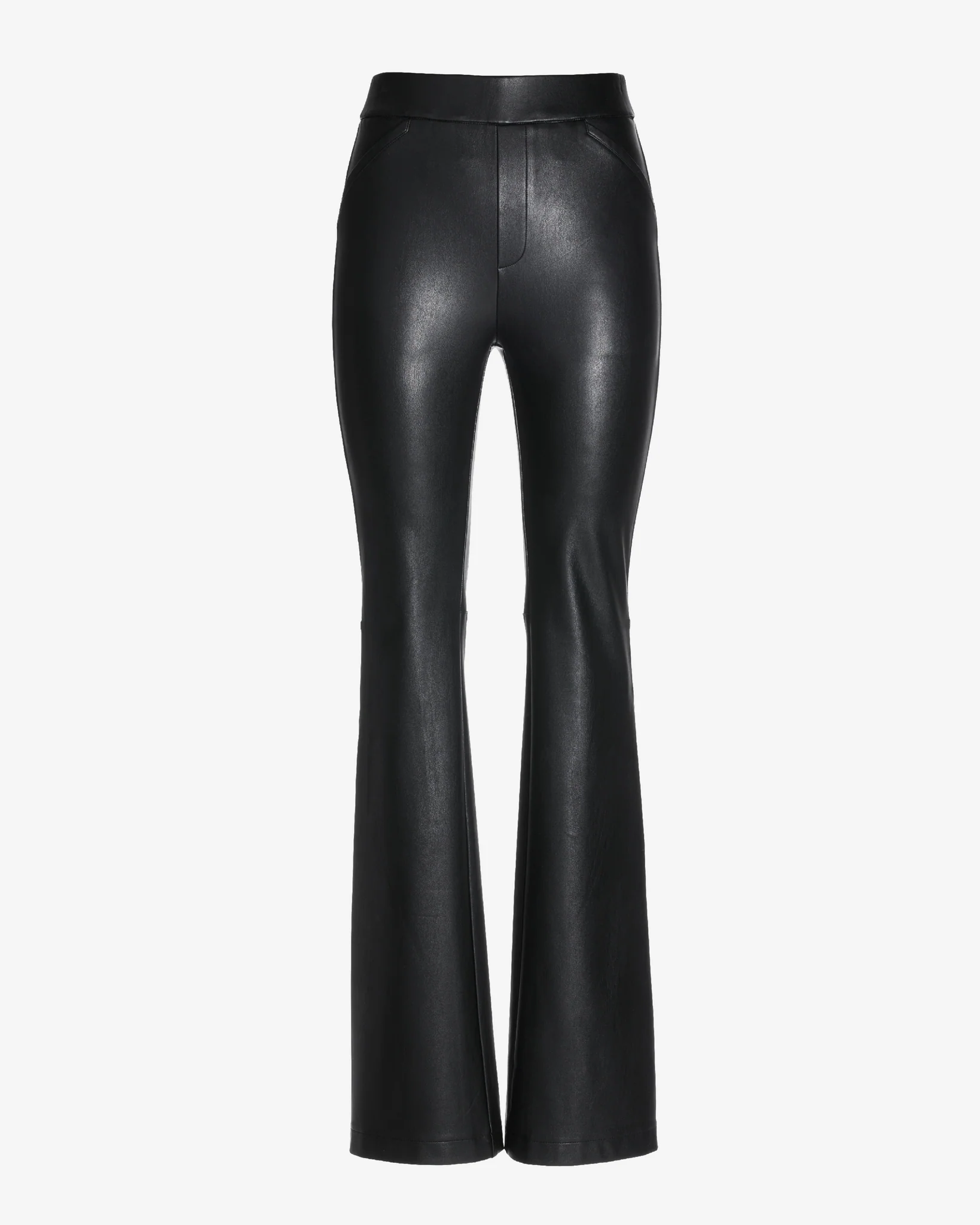 Monterey Faux Leather Pull-On Bootcut Pant Black - Mycitystee