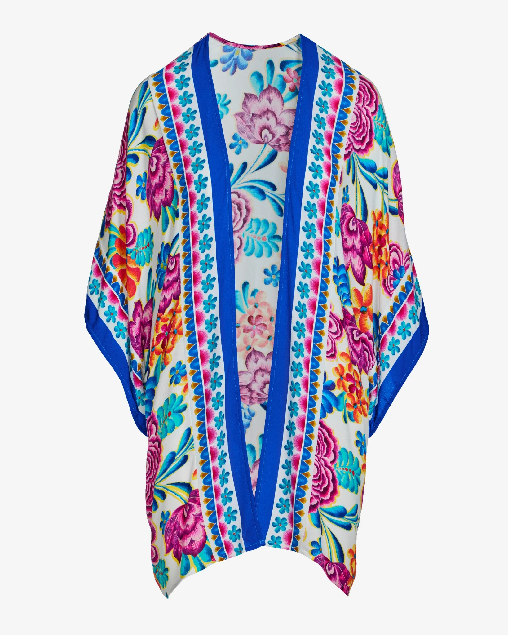 Flor De Paradiso Kimono Multi - Mycitystee