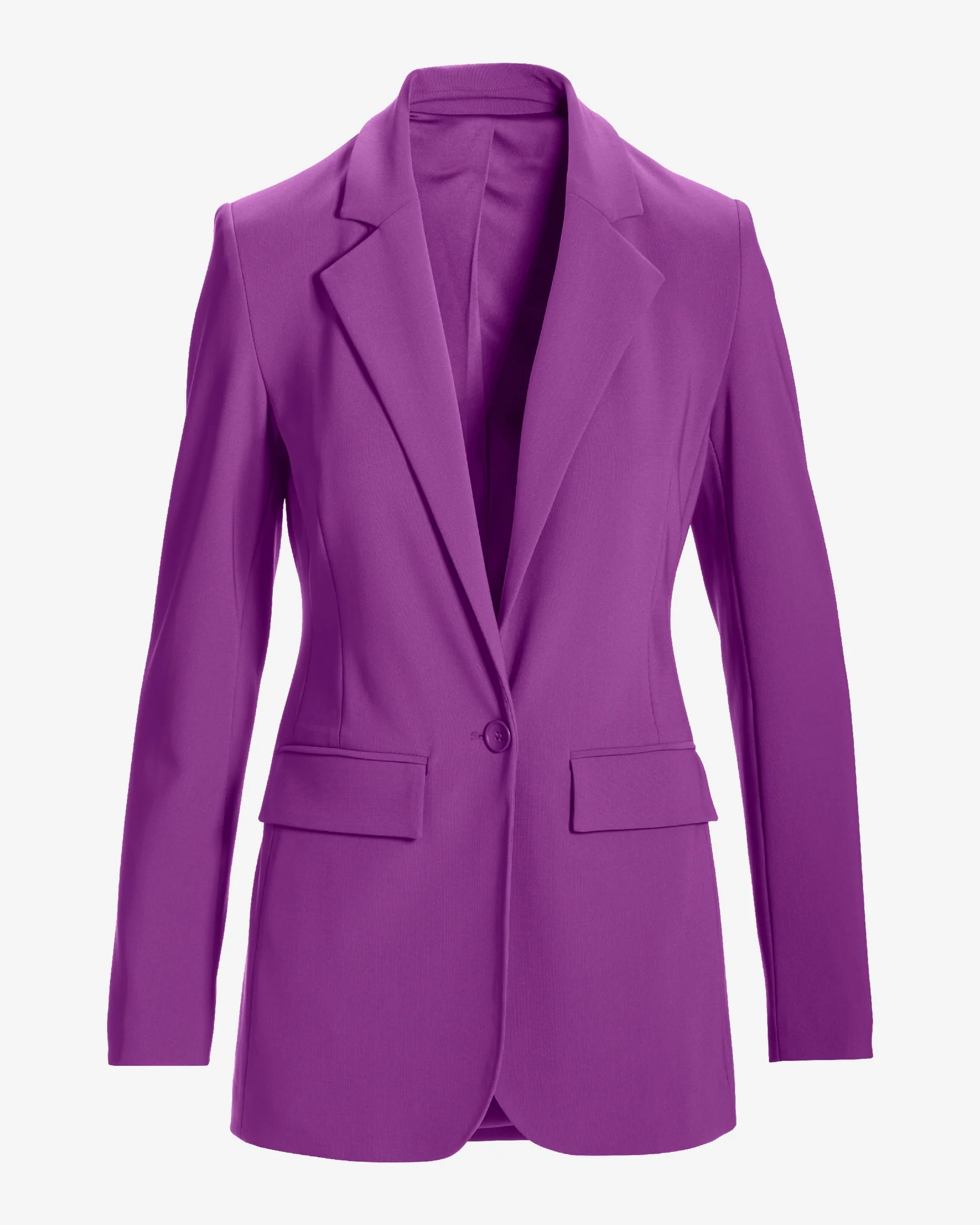 Beyond Travel Classic Boyfriend Blazer Purple Magic - Mycitystee
