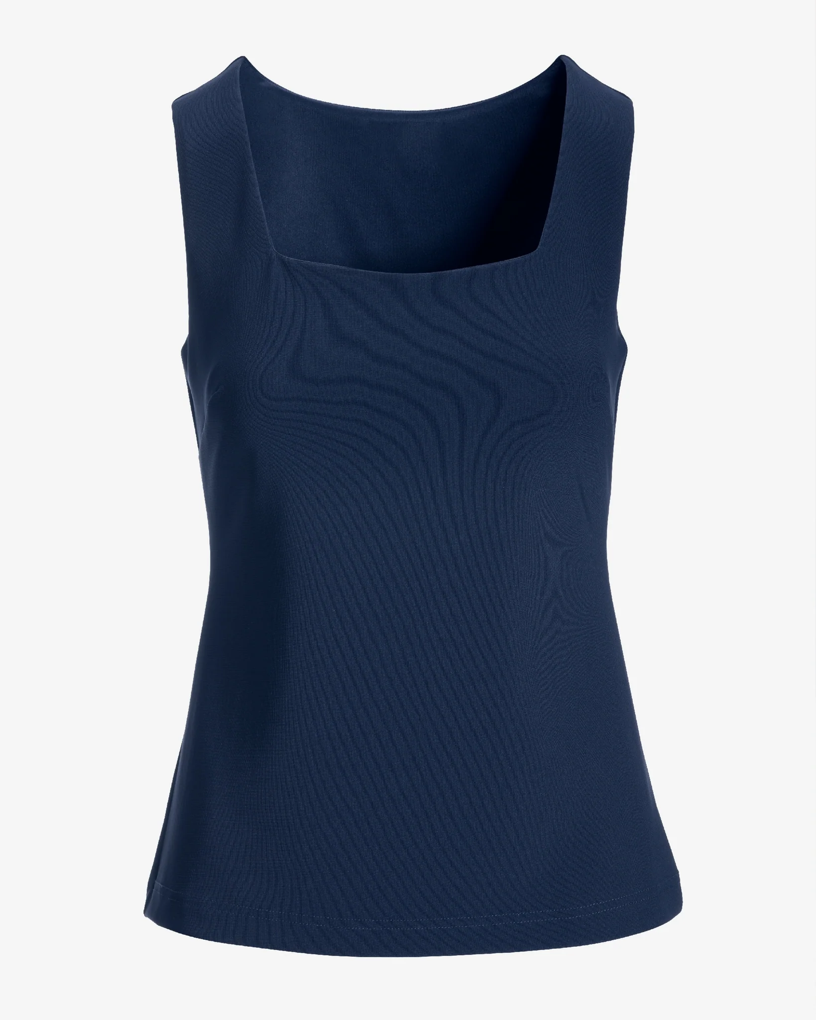 Beyond Travel Square Neck Sleeveless Shell Top Maritime Navy - Mycitystee