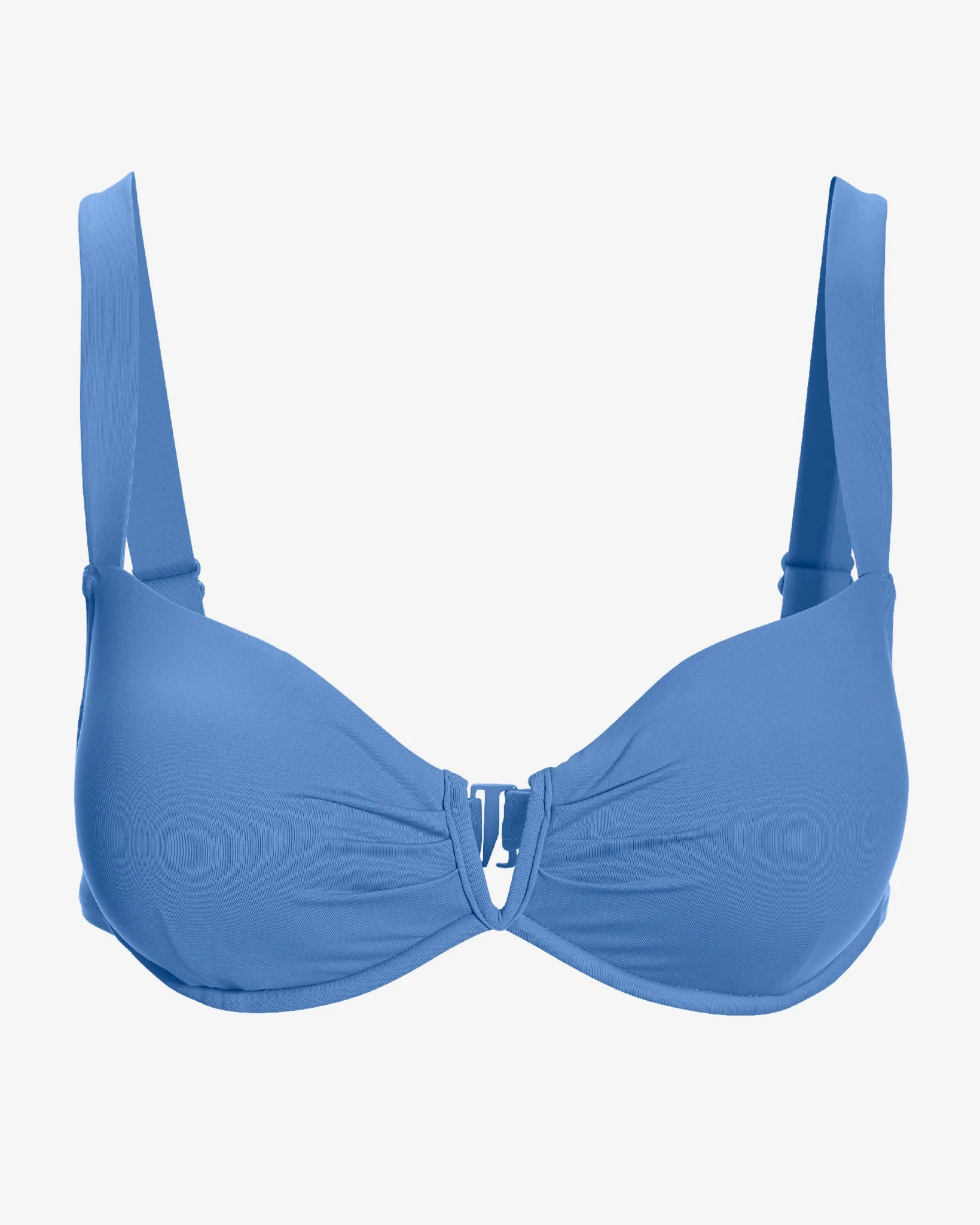 Swim Sense V Wire Bikini Top Cornflower Blue - Mycitystee