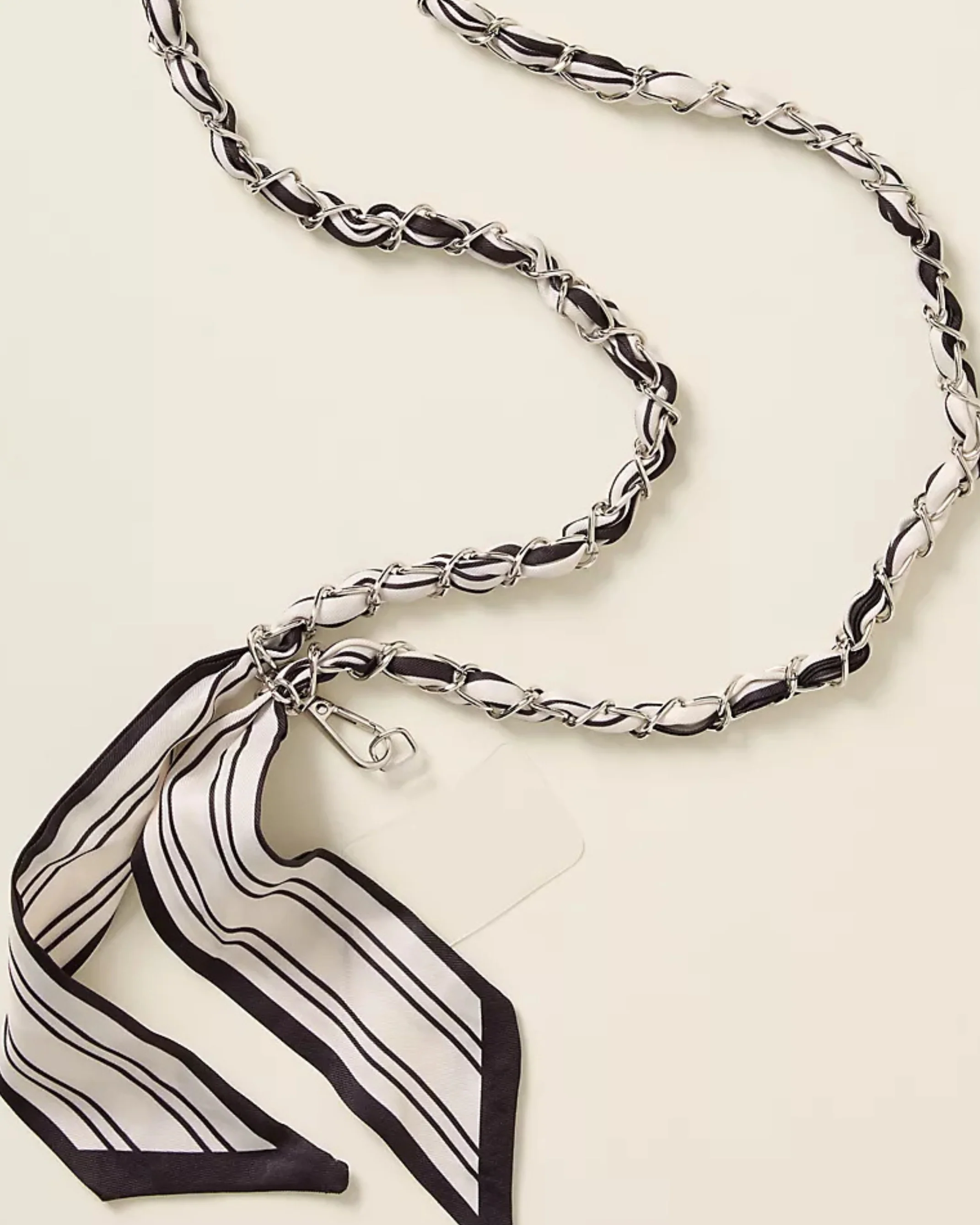 Black Tie Palms Crossbody Phone Chain - Mycitystee