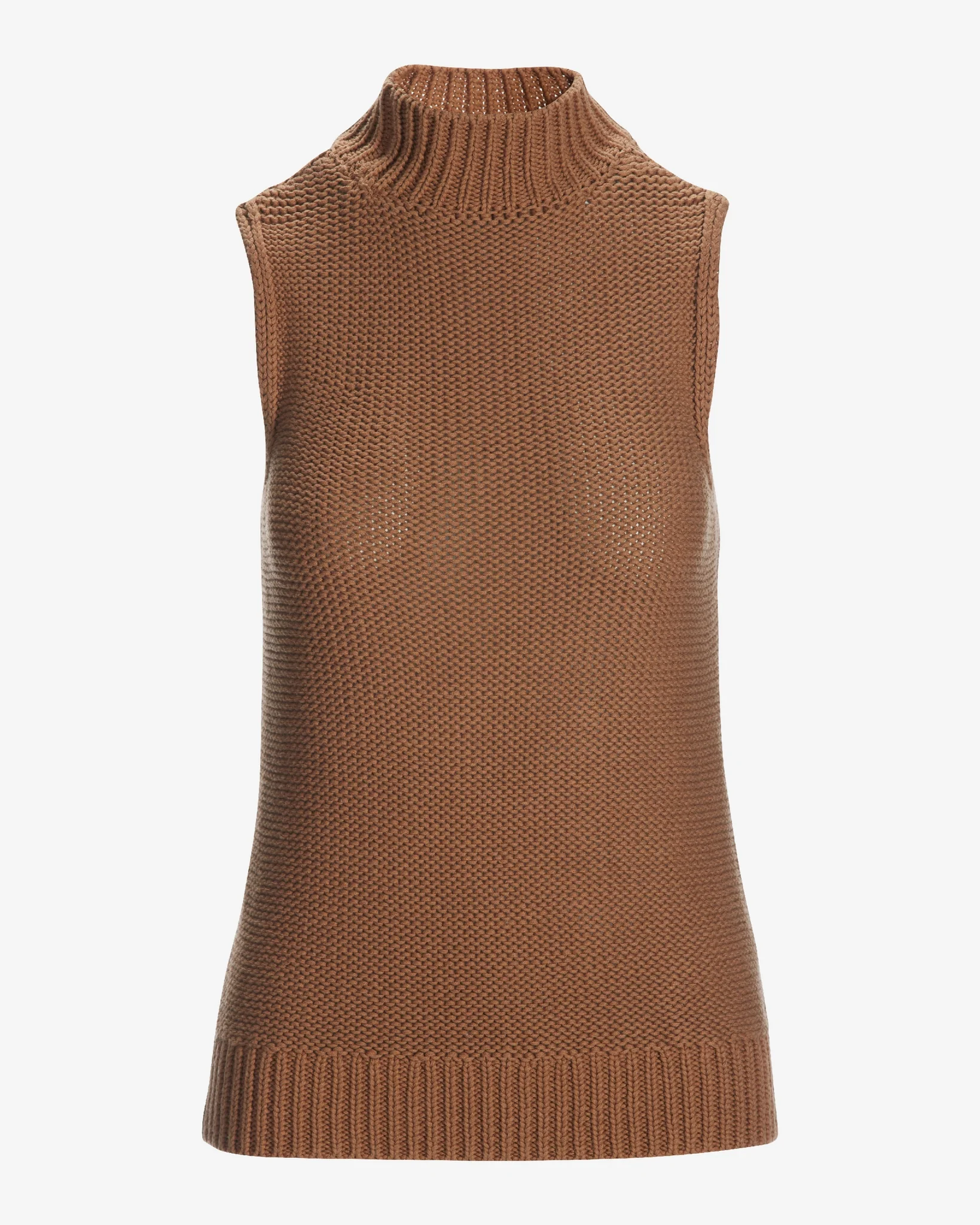 Turtleneck Sleeveless Sweater Thrush - Mycitystee