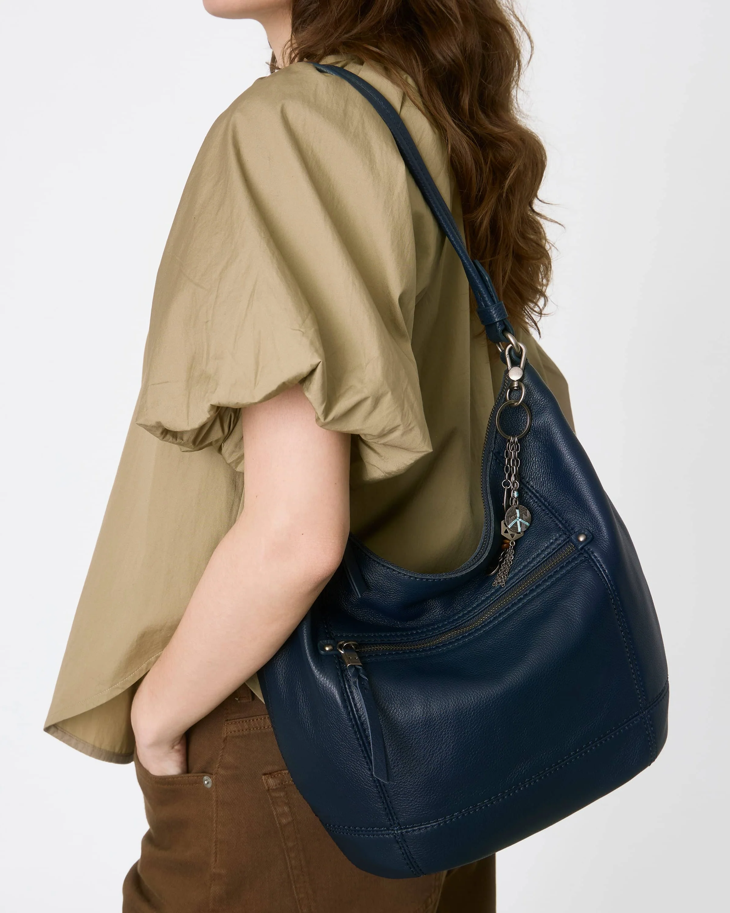 Sequoia Hobo - Leather - Indigo - Mycitystee