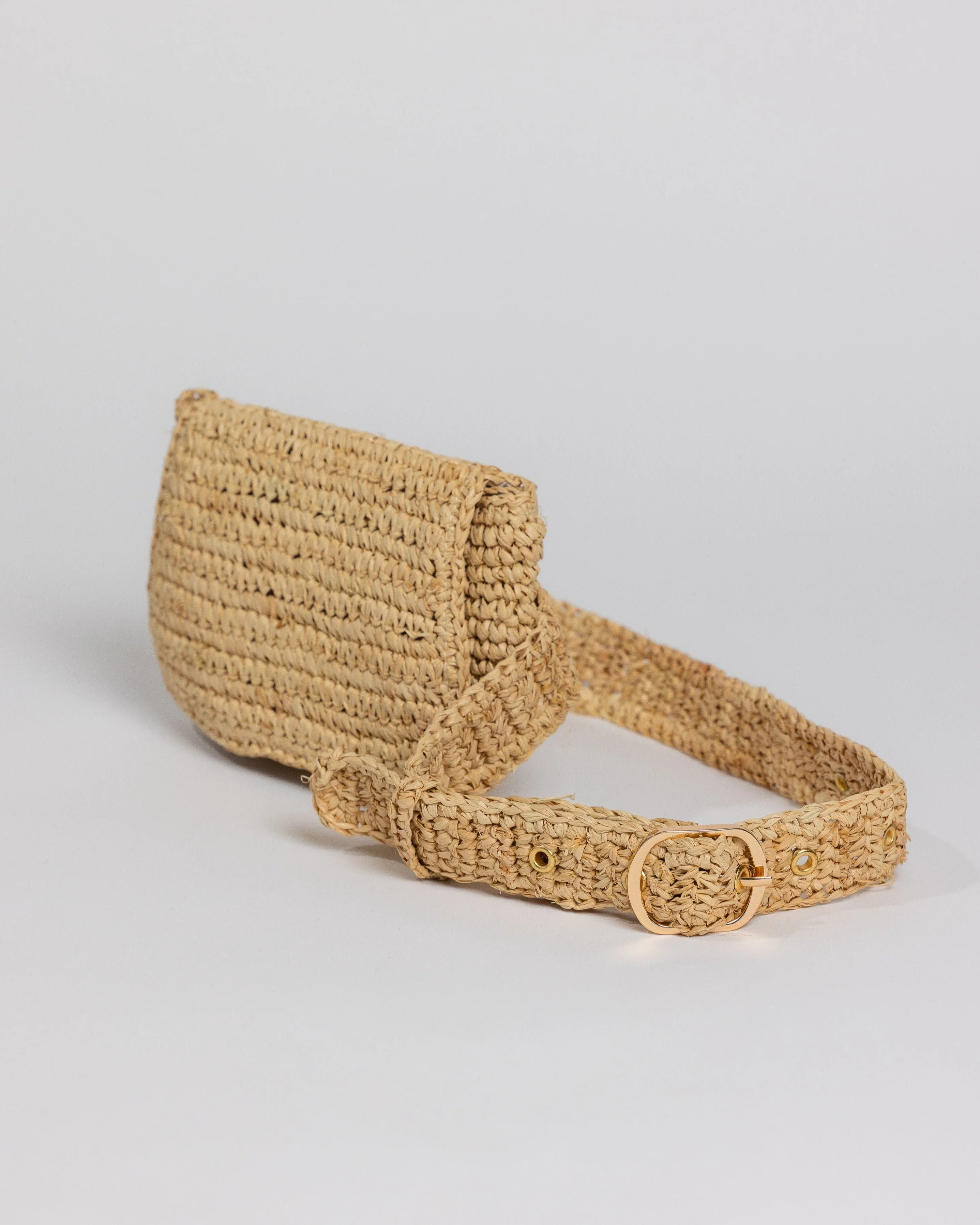 Straw Belt Bag - Mycitystee