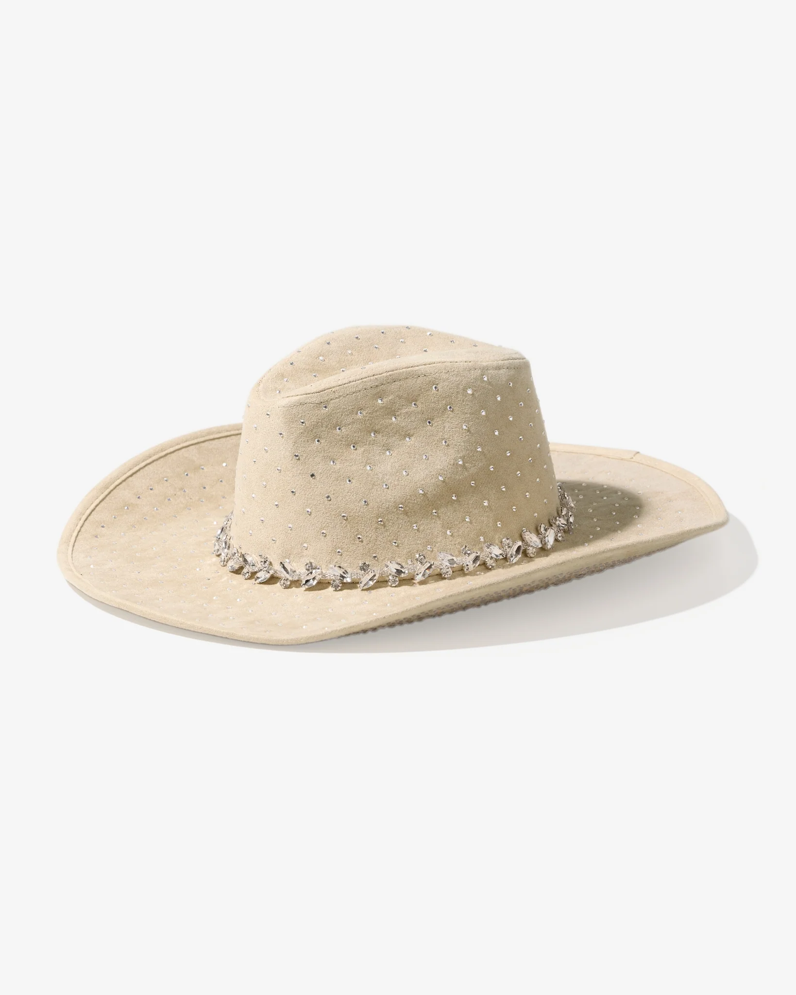 Rhinestone Western Hat Bone - Mycitystee