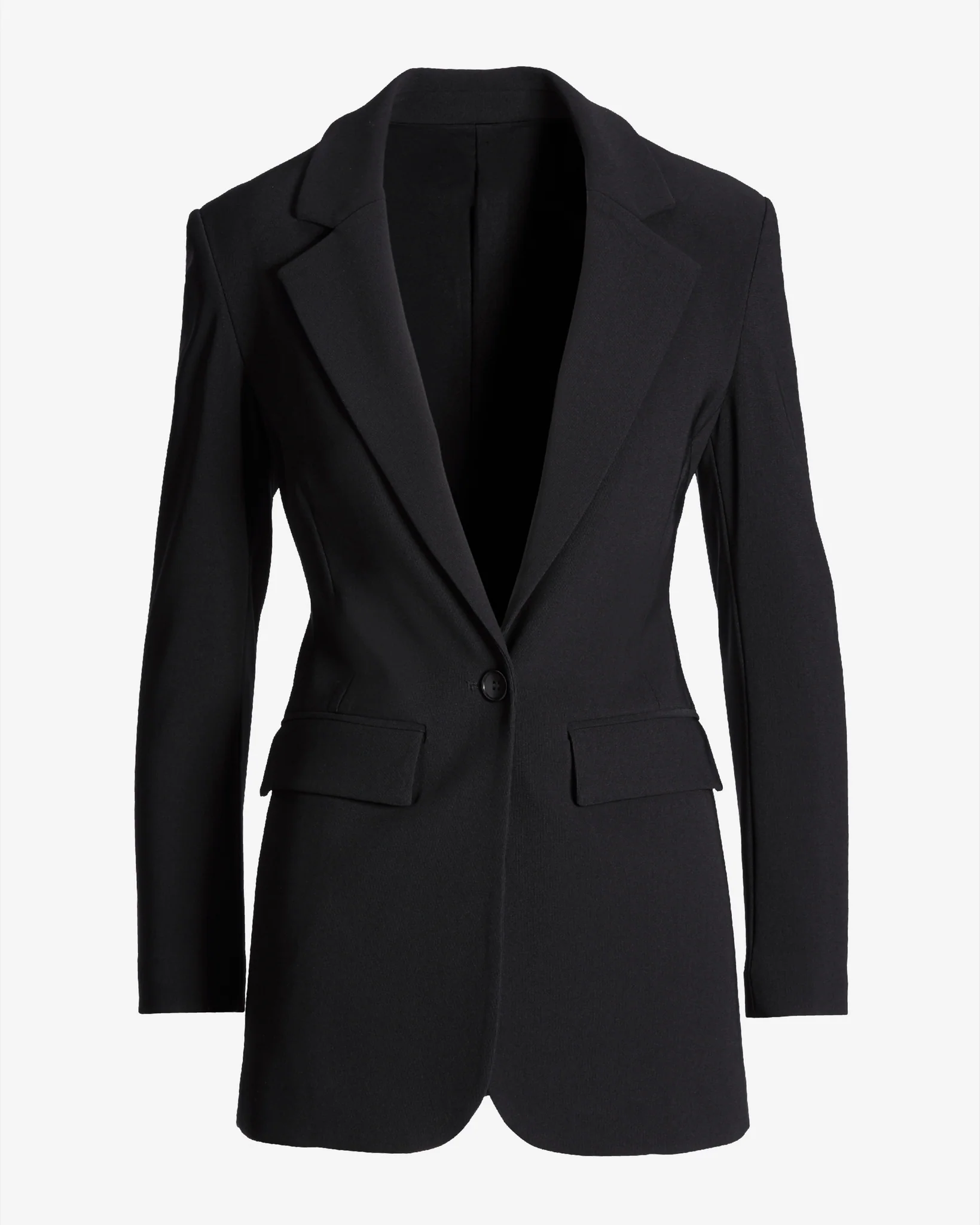 Beyond Travel Classic Boyfriend Blazer Jet Black - Mycitystee