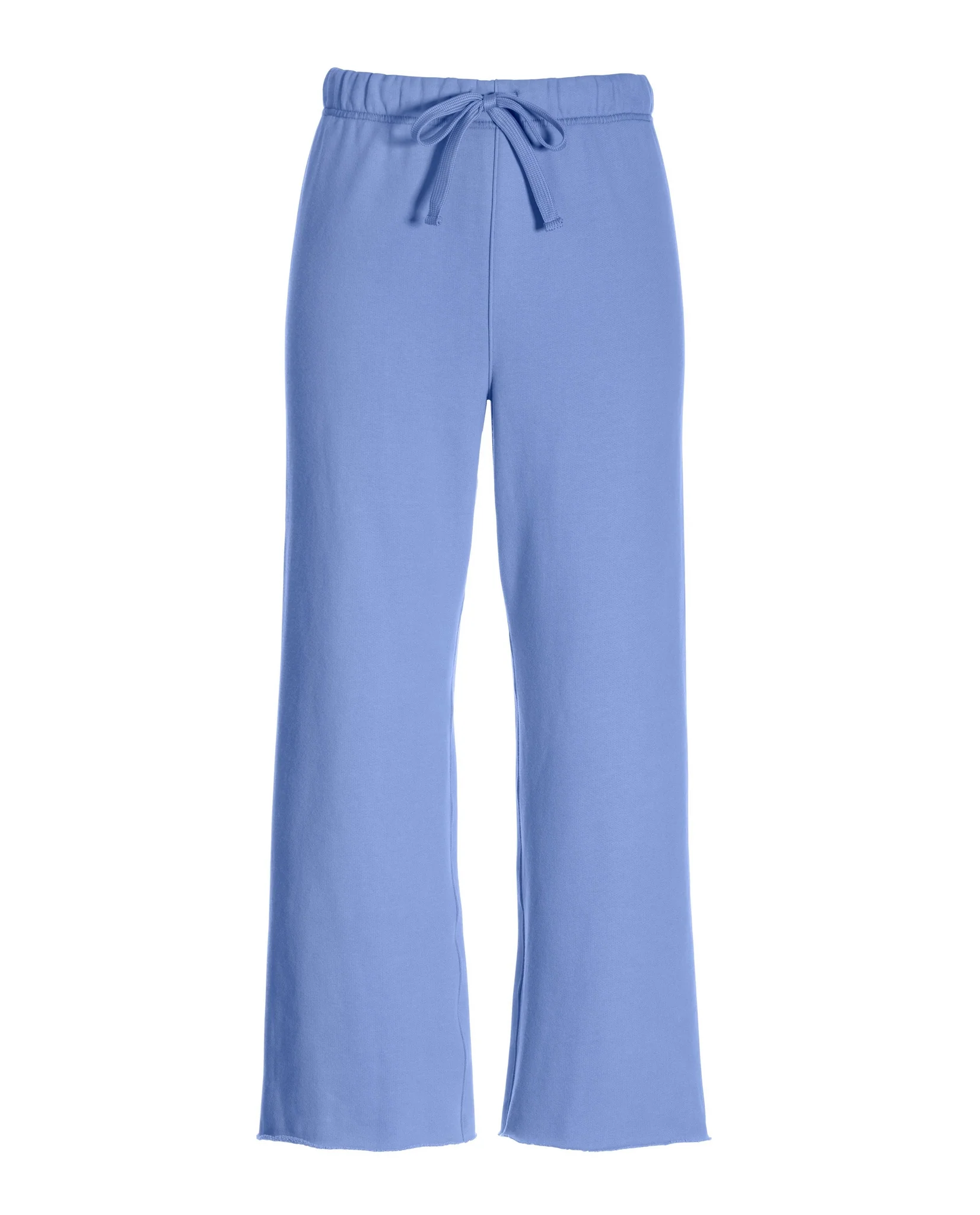 Cotton Comfort Wide Leg Lounge Pant Hydrangea Blue - Mycitystee