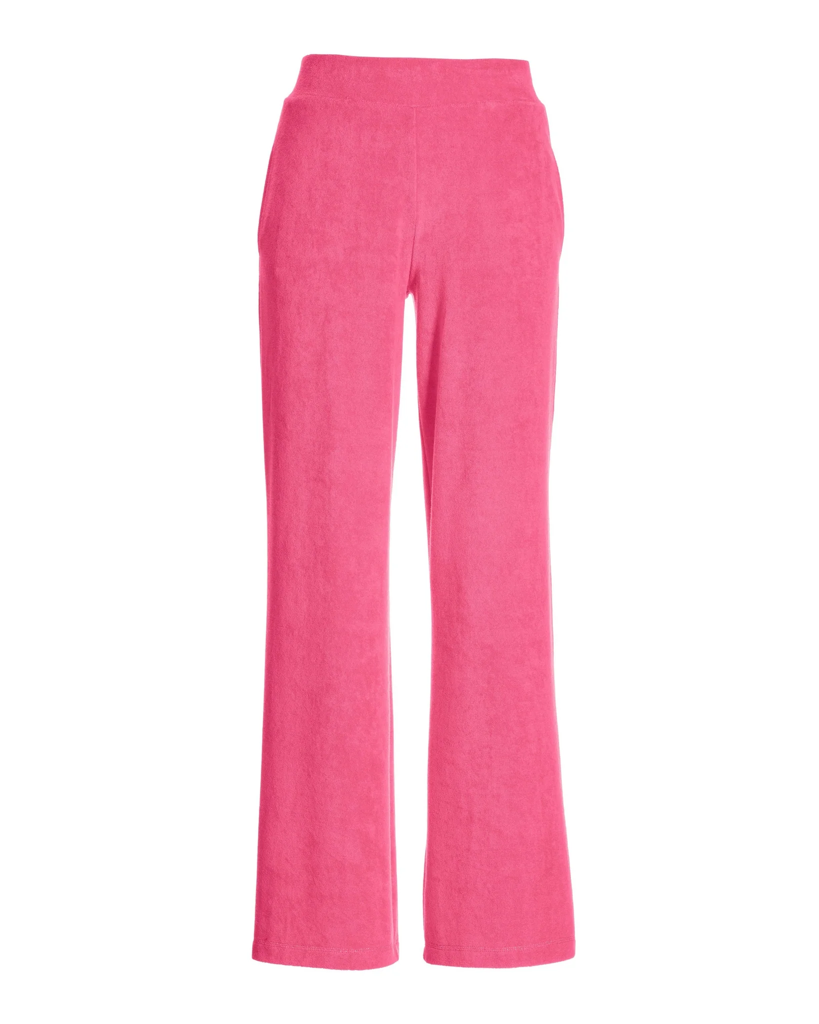 Beach Terry High Waist Wide Leg Pant Aurora Pink - Mycitystee