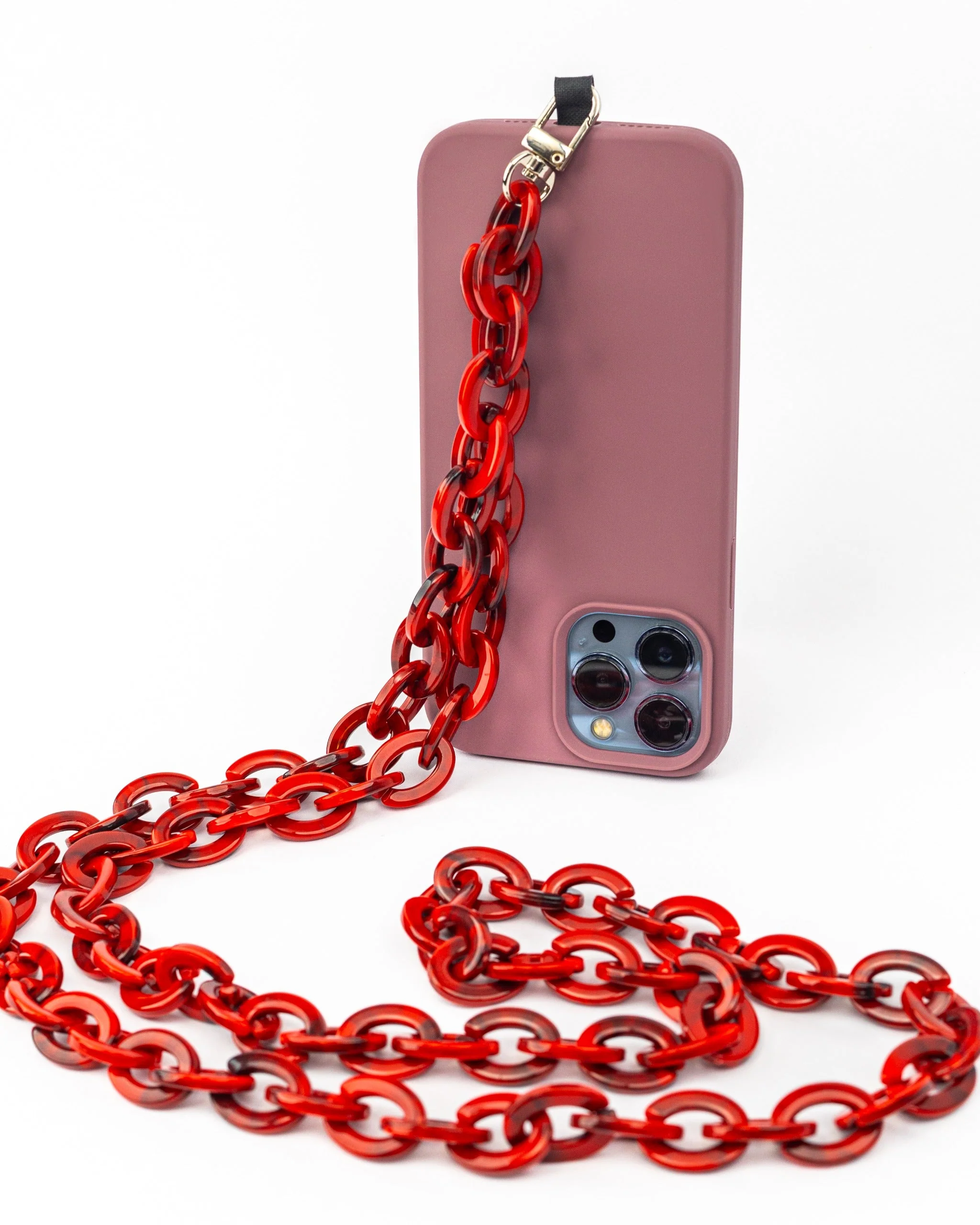 Ready in Red Crossbody Phone Chain - Mycitystee