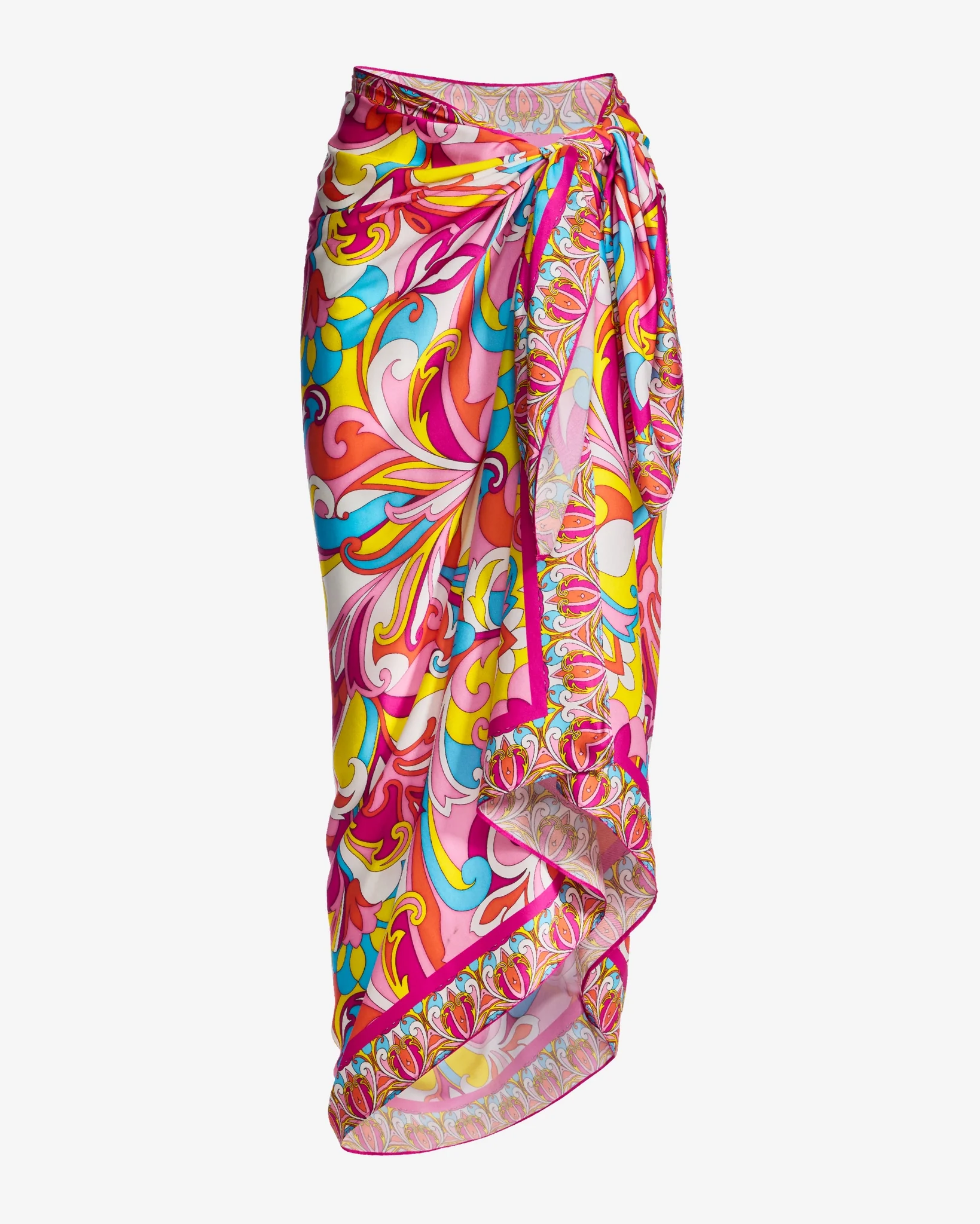 Print Coverup Pareo Tulum Abstract - Mycitystee