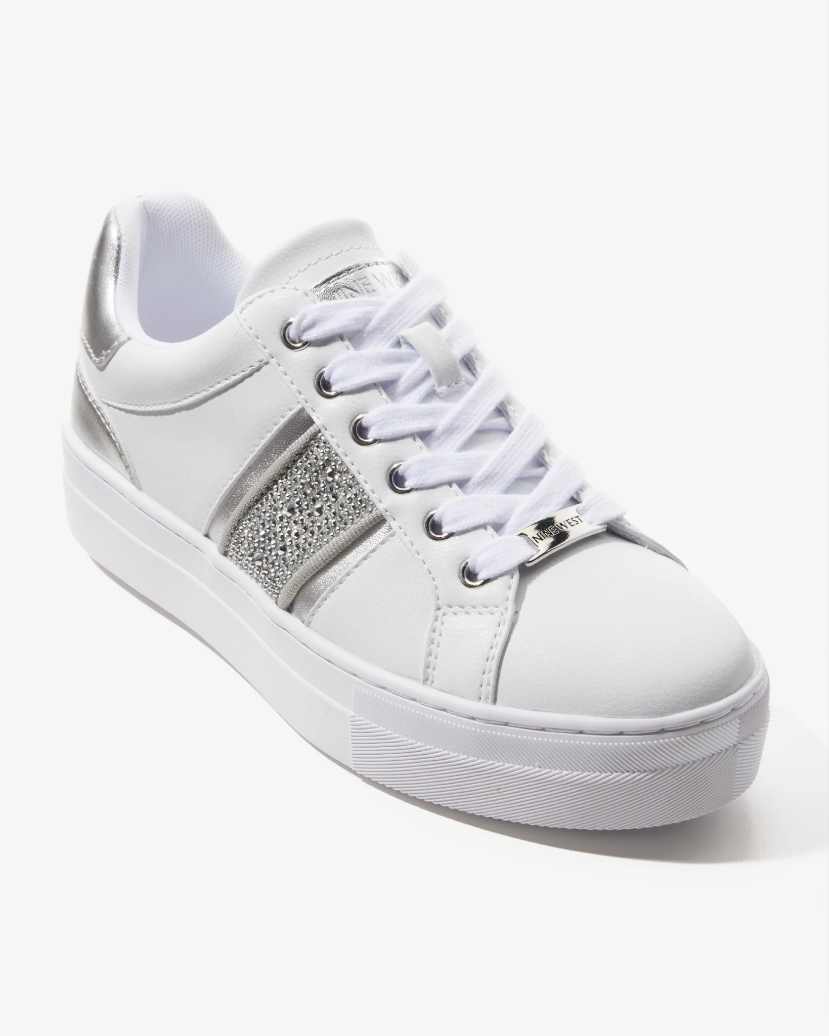 Embellished Casual Sneaker White - Mycitystee