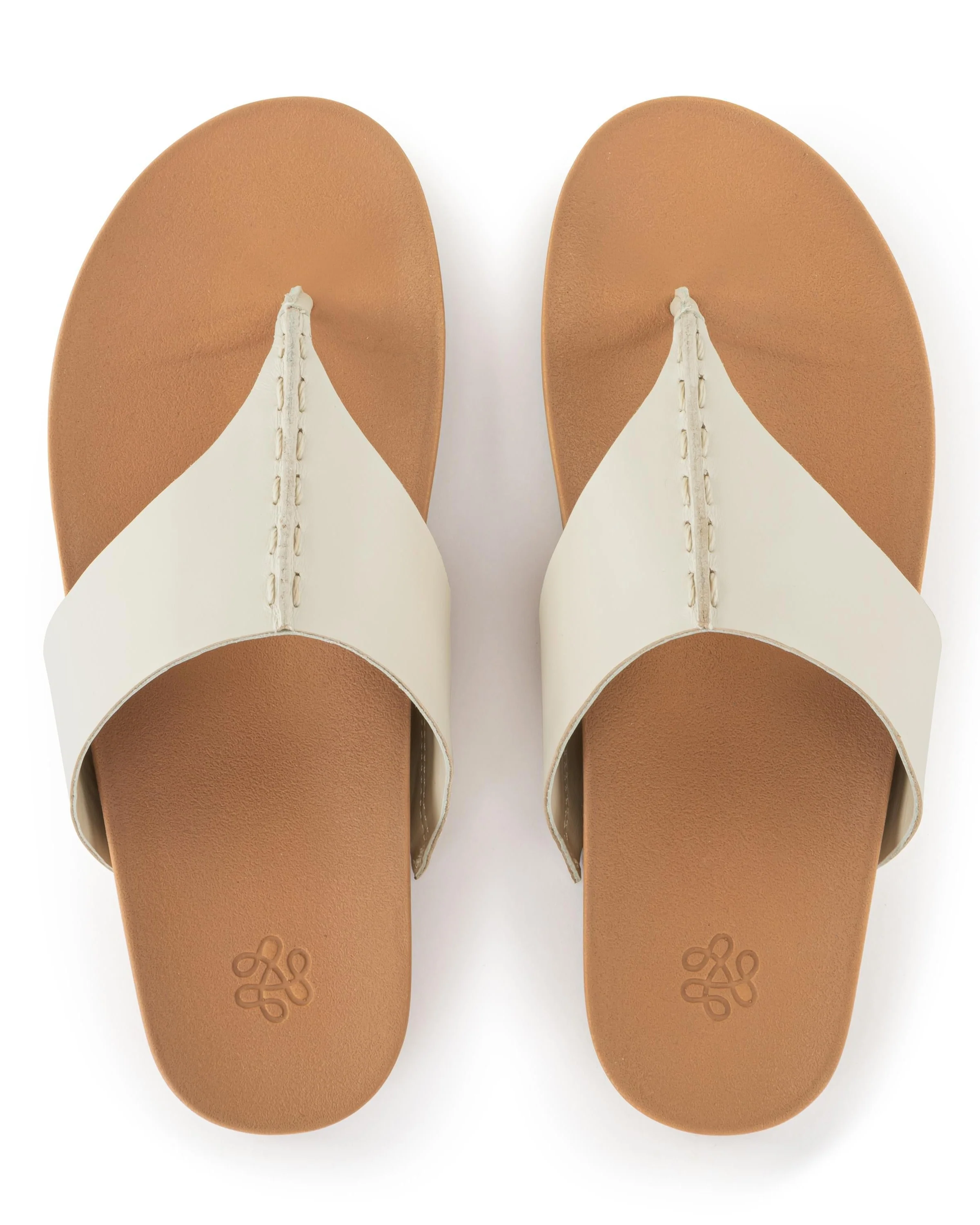 Everly Sandal - Leather - Stone - Mycitystee