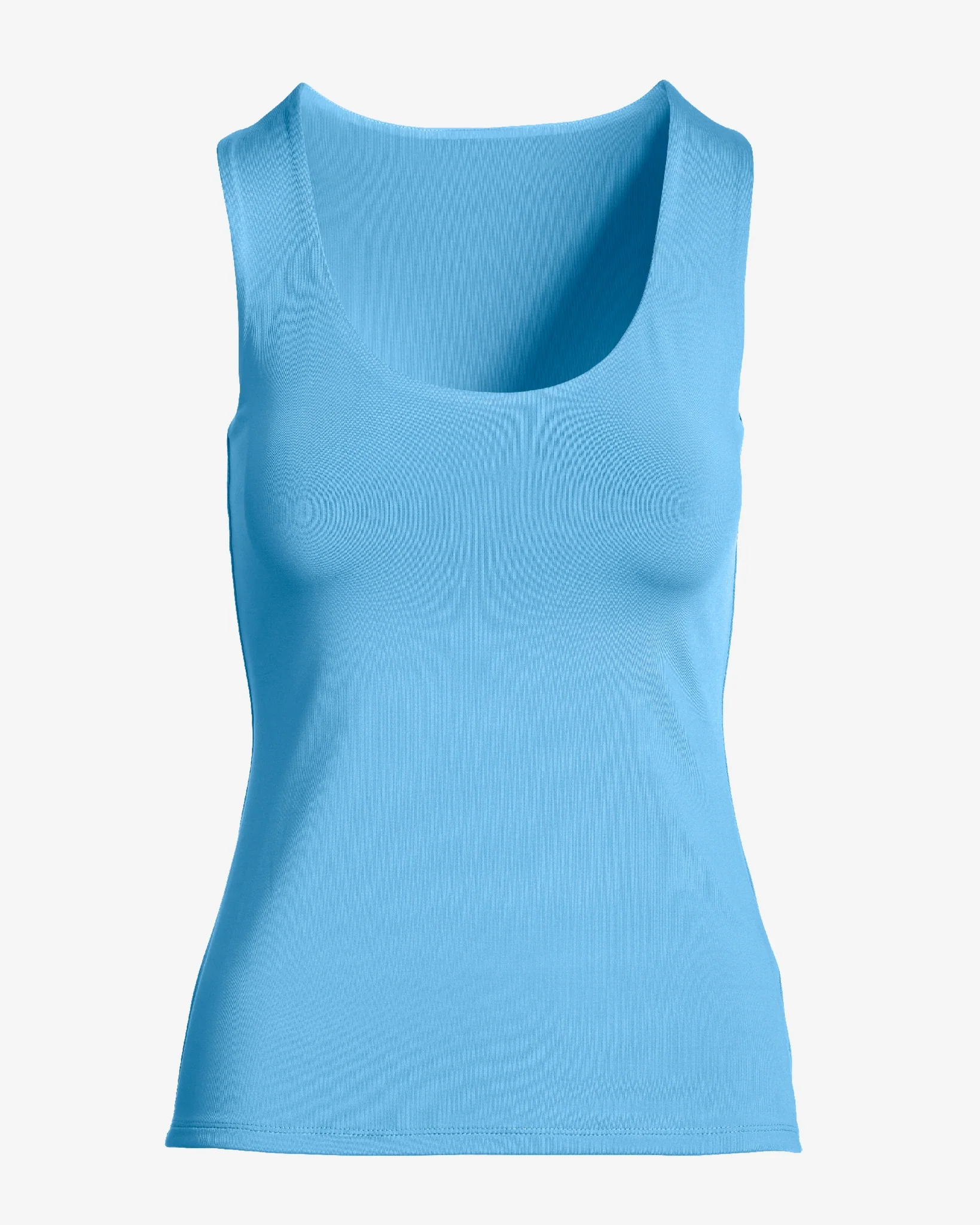 So Modern Scoop Neck Tank Top Baltic Sea - Mycitystee