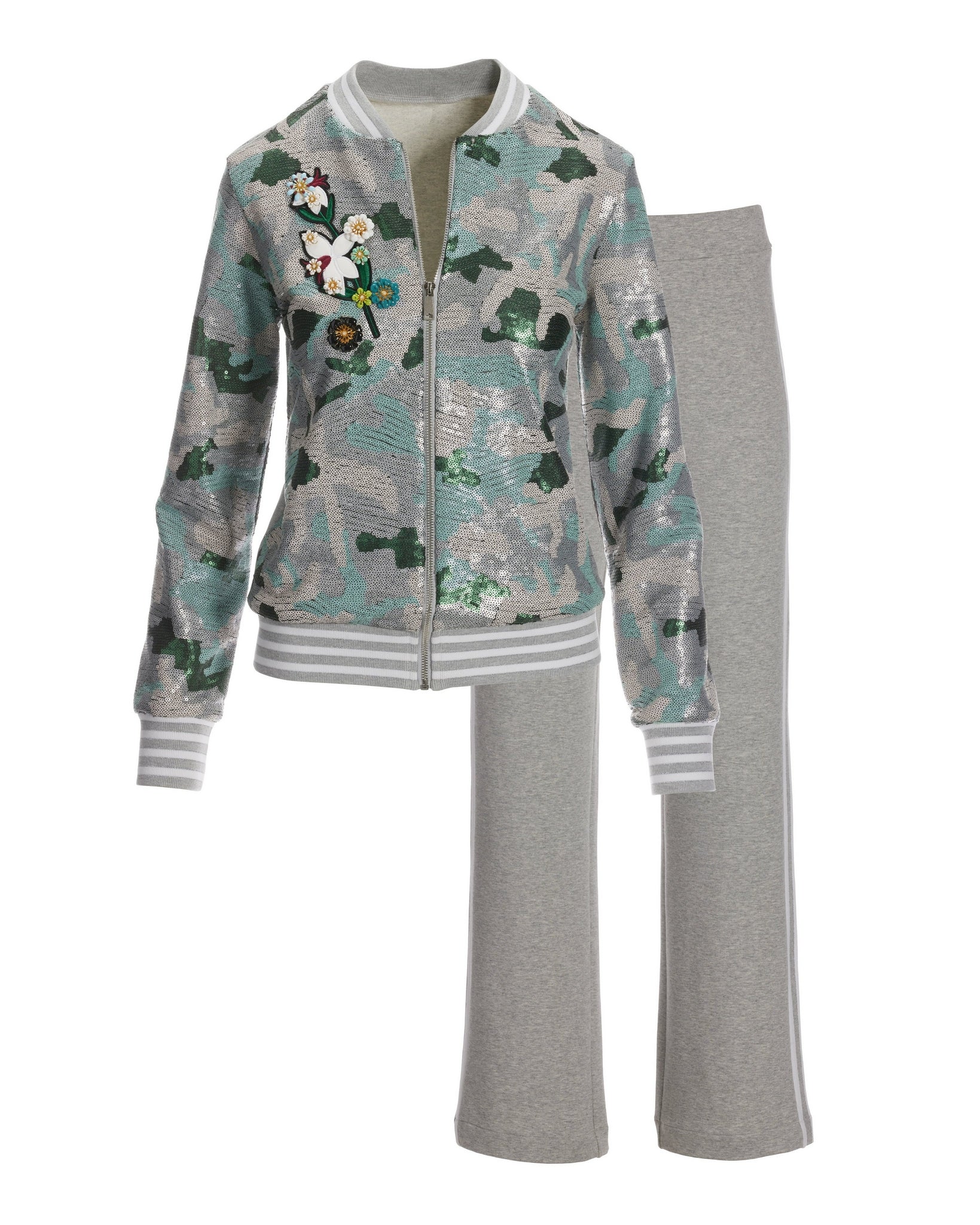 Sequin Patch Camo Set Multi - Mycitystee